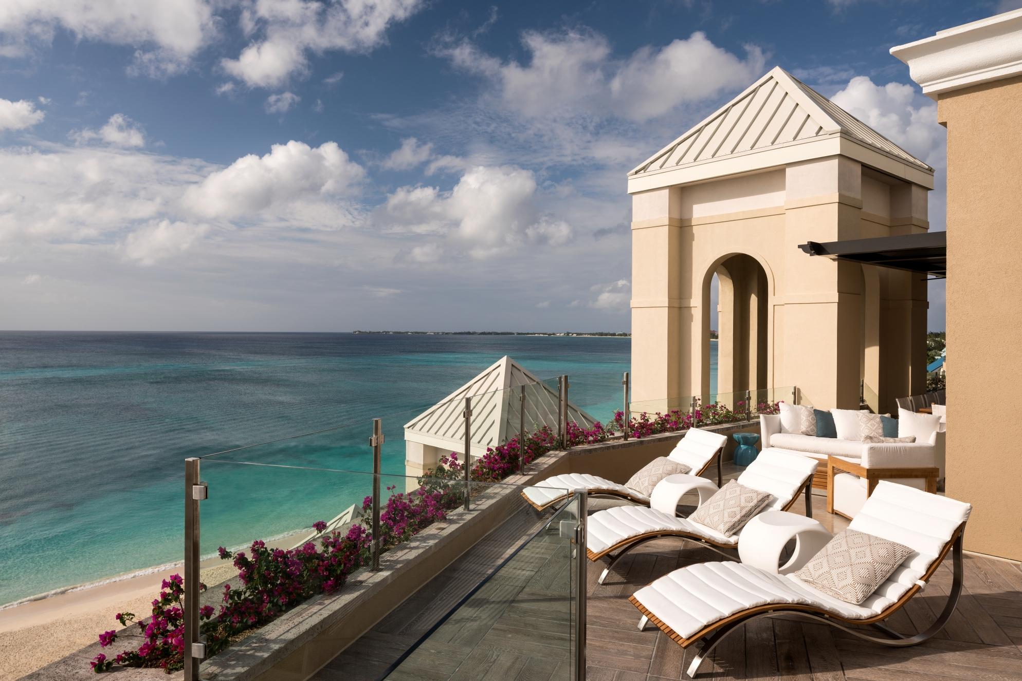 Seven South luxury penthouse terrace