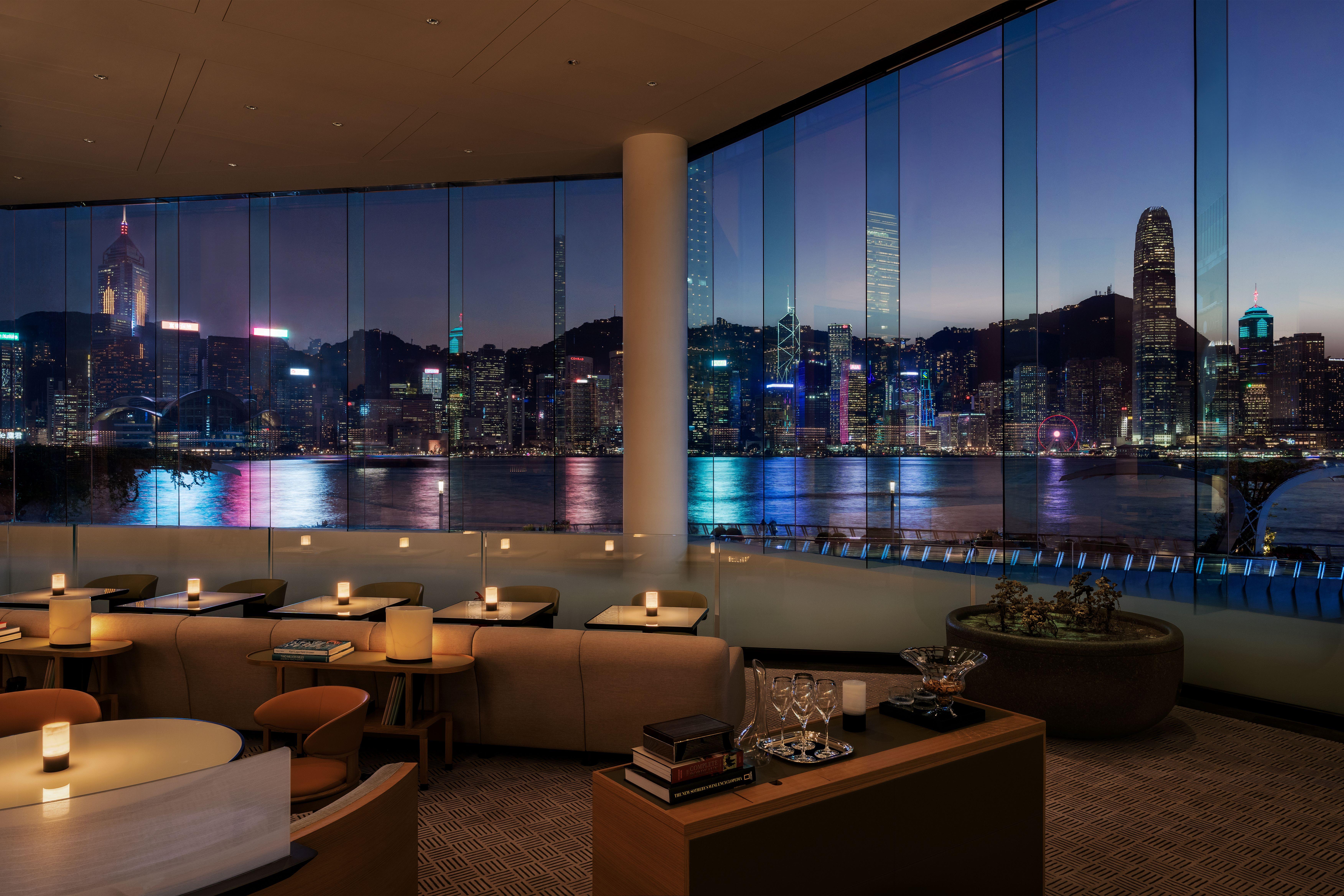 The Lobby Lounge Overlooking Victoria Harbour
