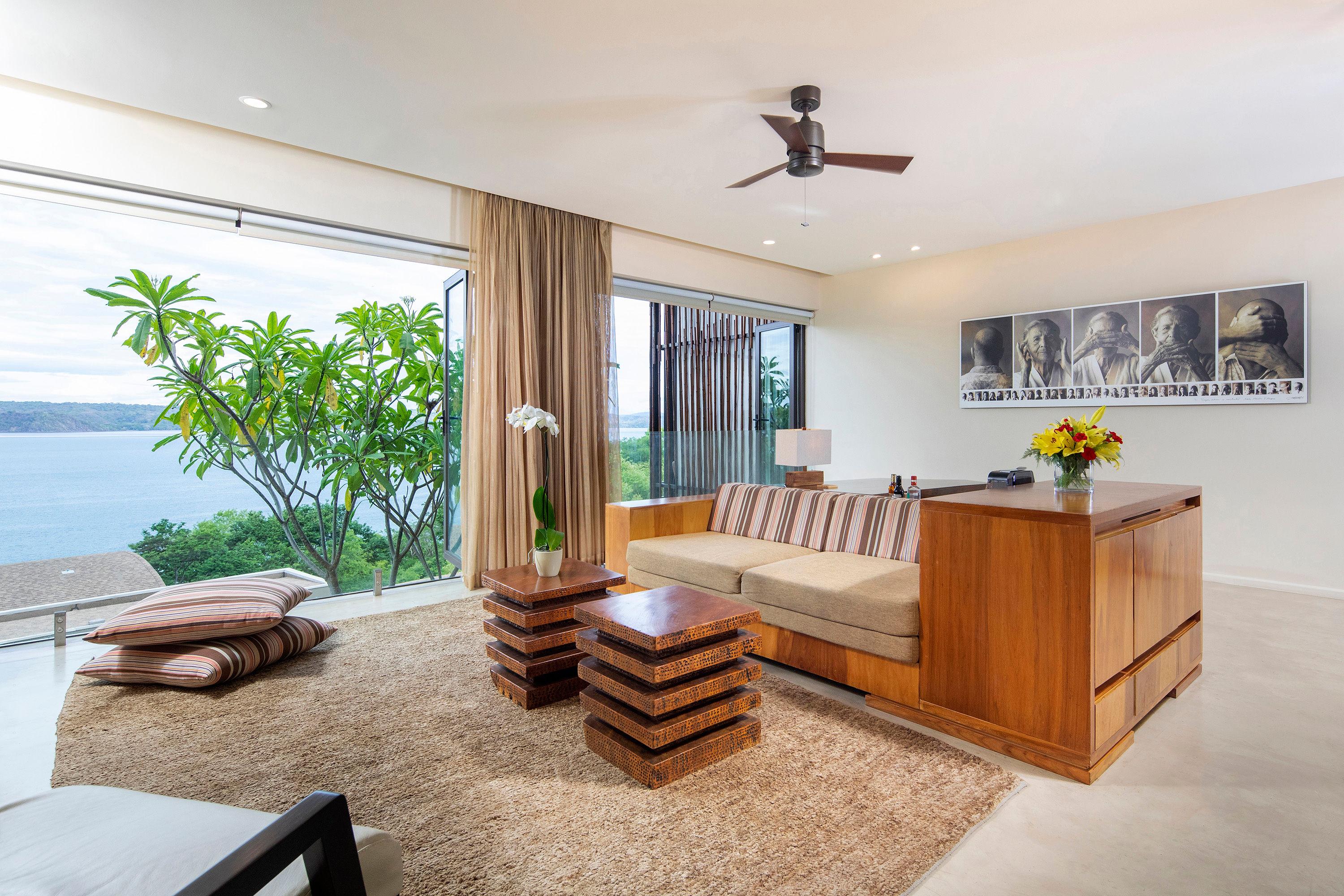 Andaz Bay View Suite interior and terrace