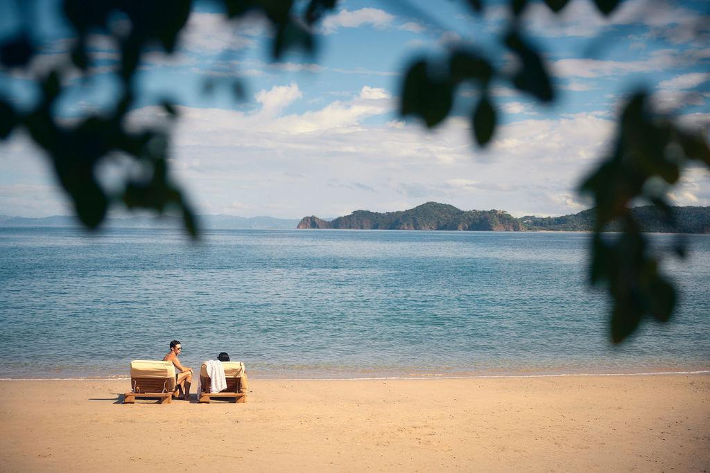 Secluded beach cove at Playa Penca