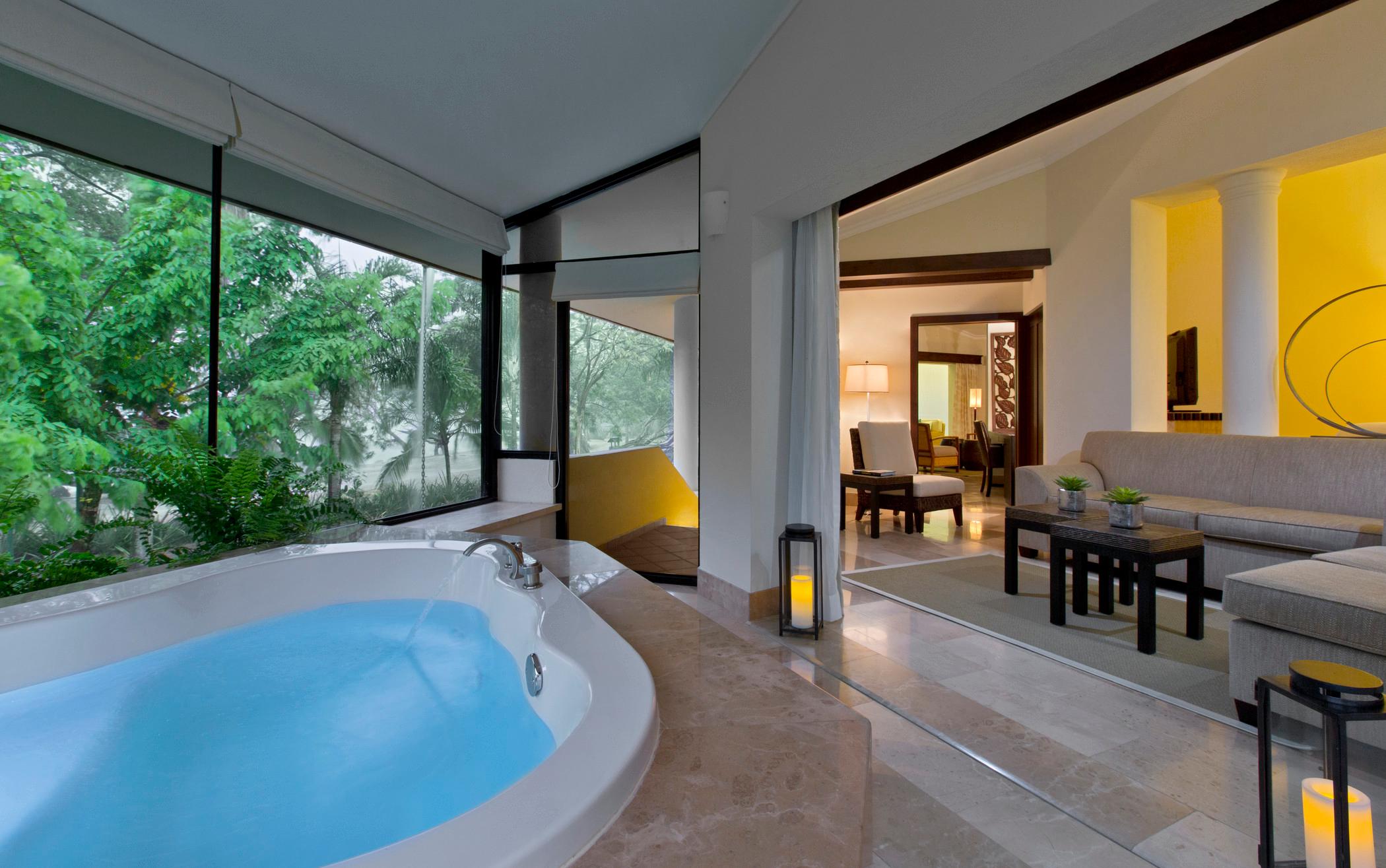 Villa Suite living and dining salon