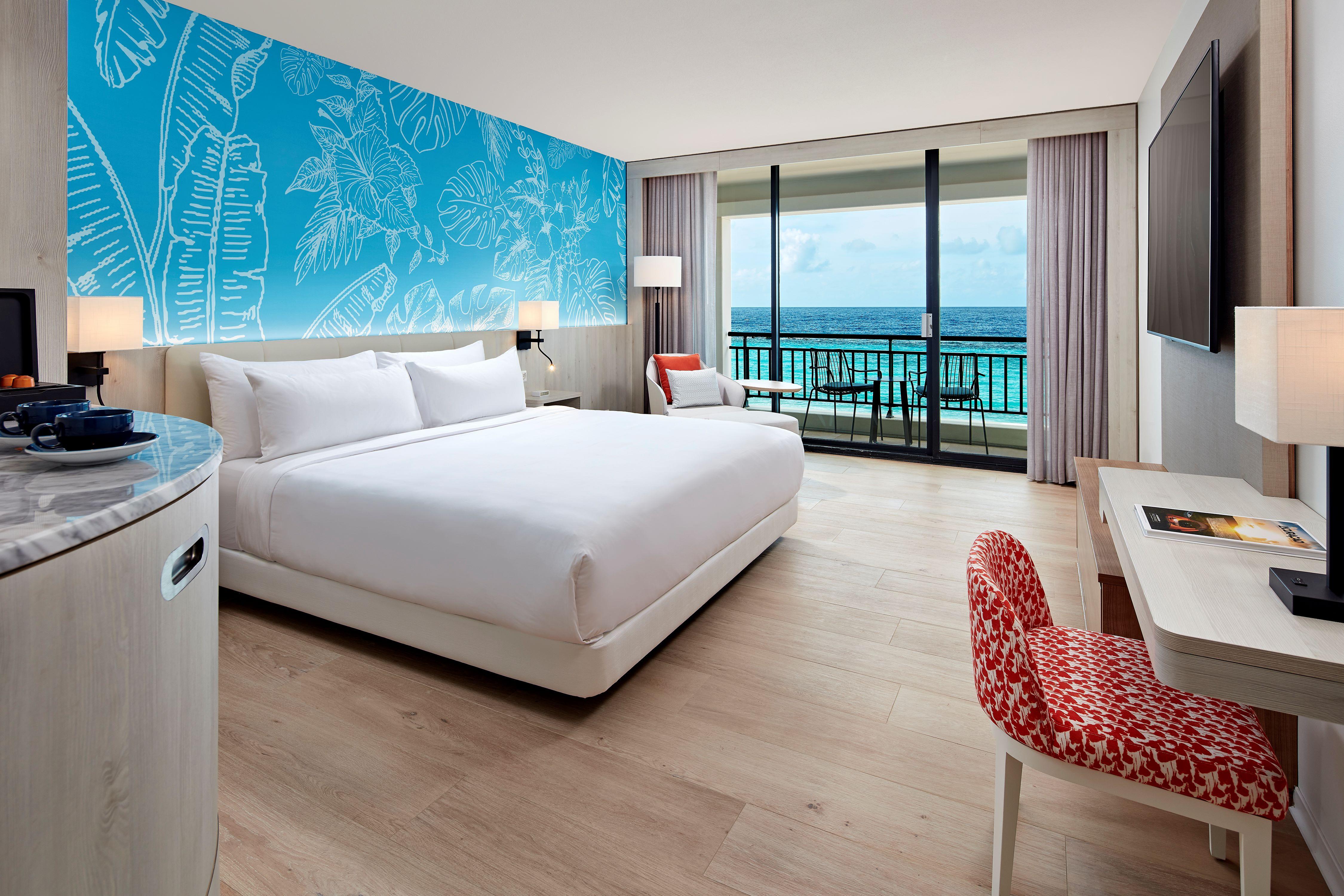 Ocean Front King Room with Balcony