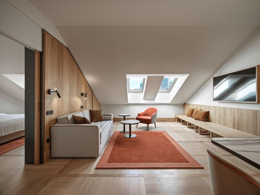 Penthouse Suite with Skyline Views