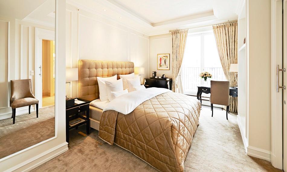 Deluxe Guest Room and Marble Bath