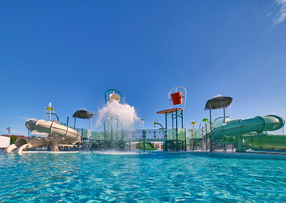 Blast Water Park Waterslides and Splash Zone