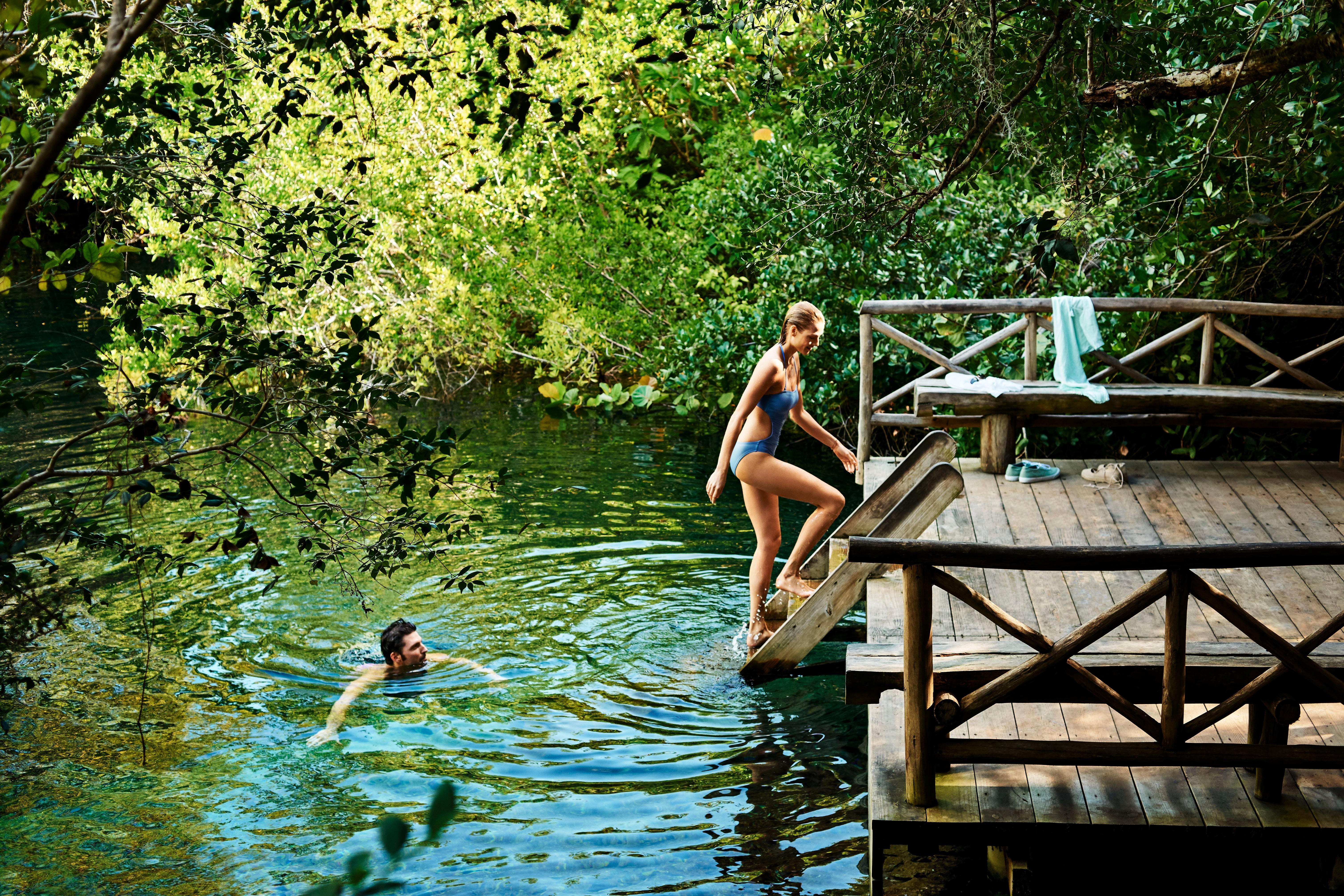 Indigenous Eyes Ecological Park natural freshwater lagoon