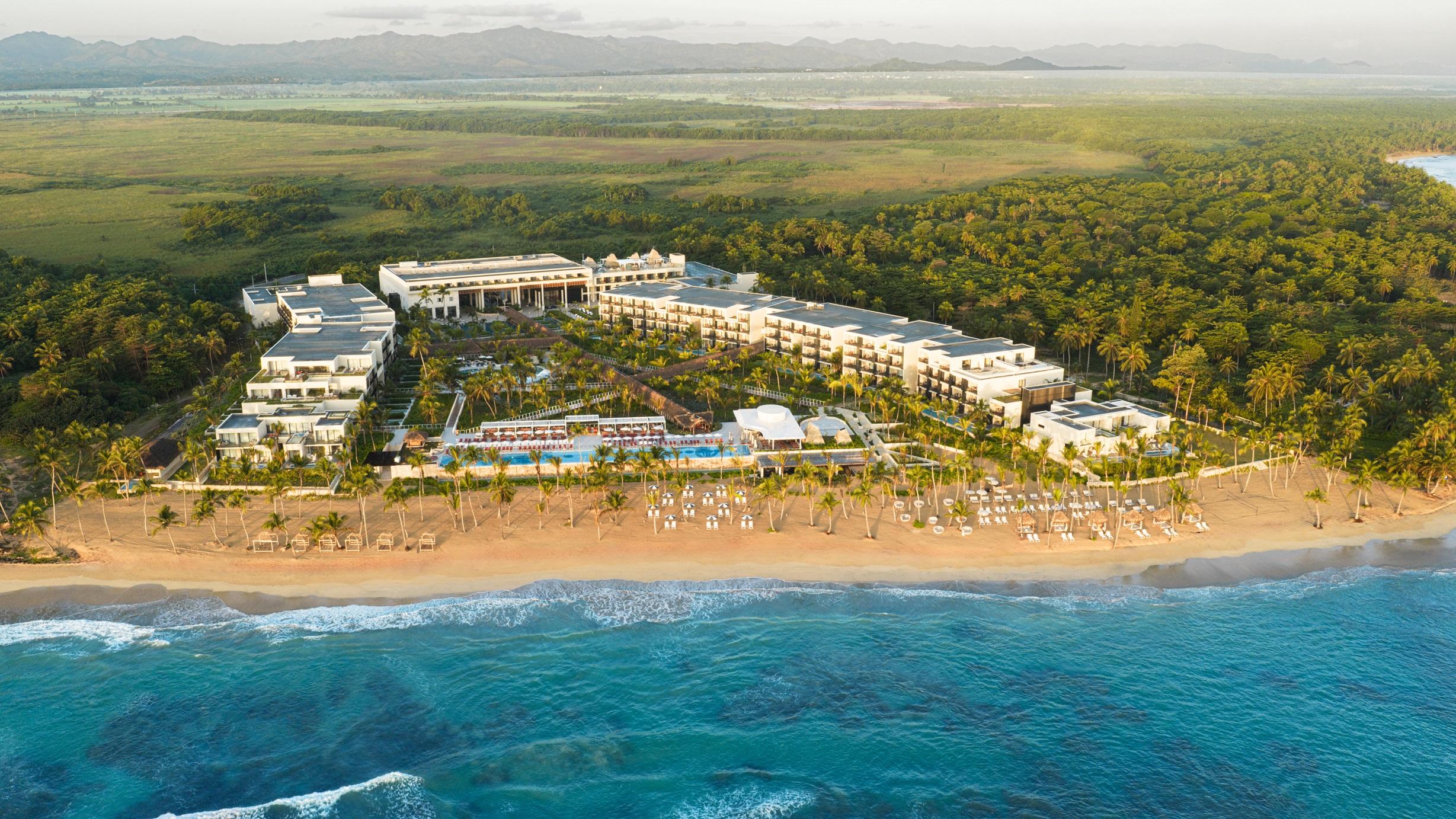 W Punta Cana oceanfront resort architecture and Uvero Alto beach