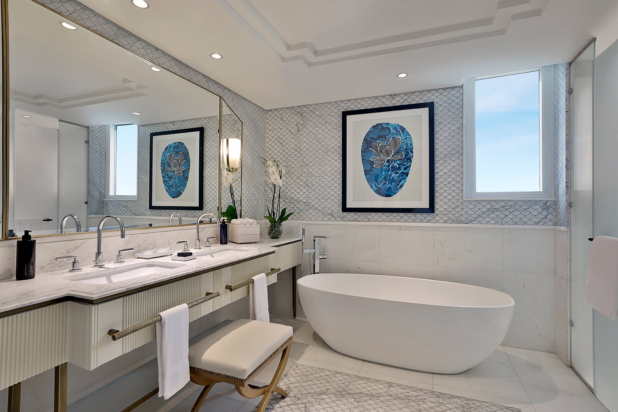 Marble Suite Bathroom