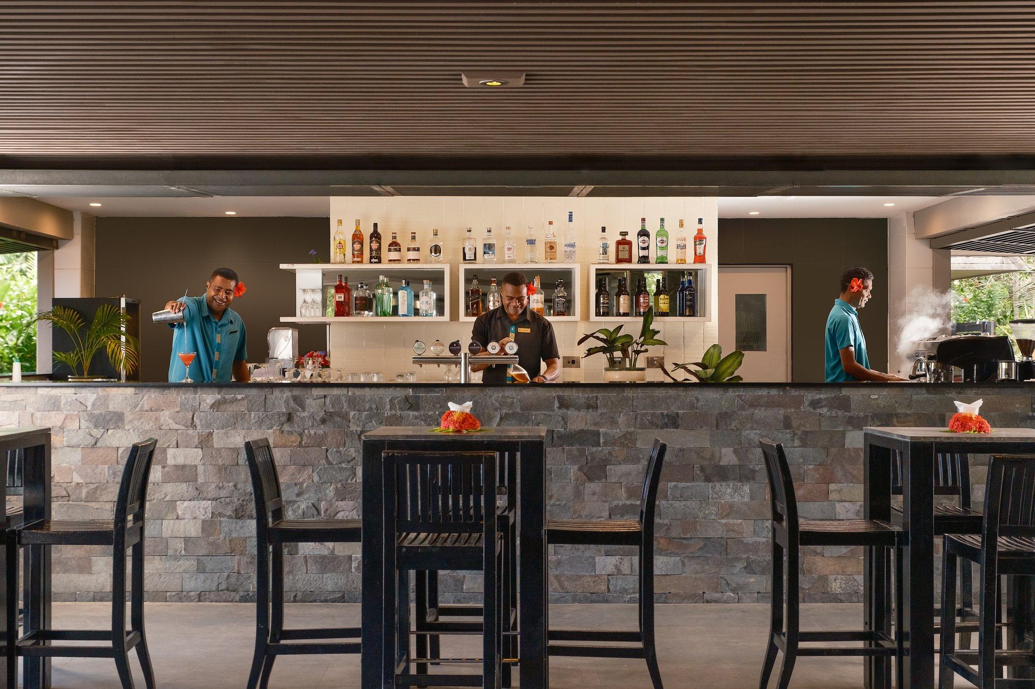 Toba Bar & Grill poolside dining