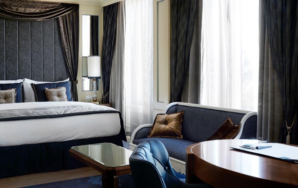 Deluxe Guest Room with Classical Wood Furnishings and ESPA Amenities
