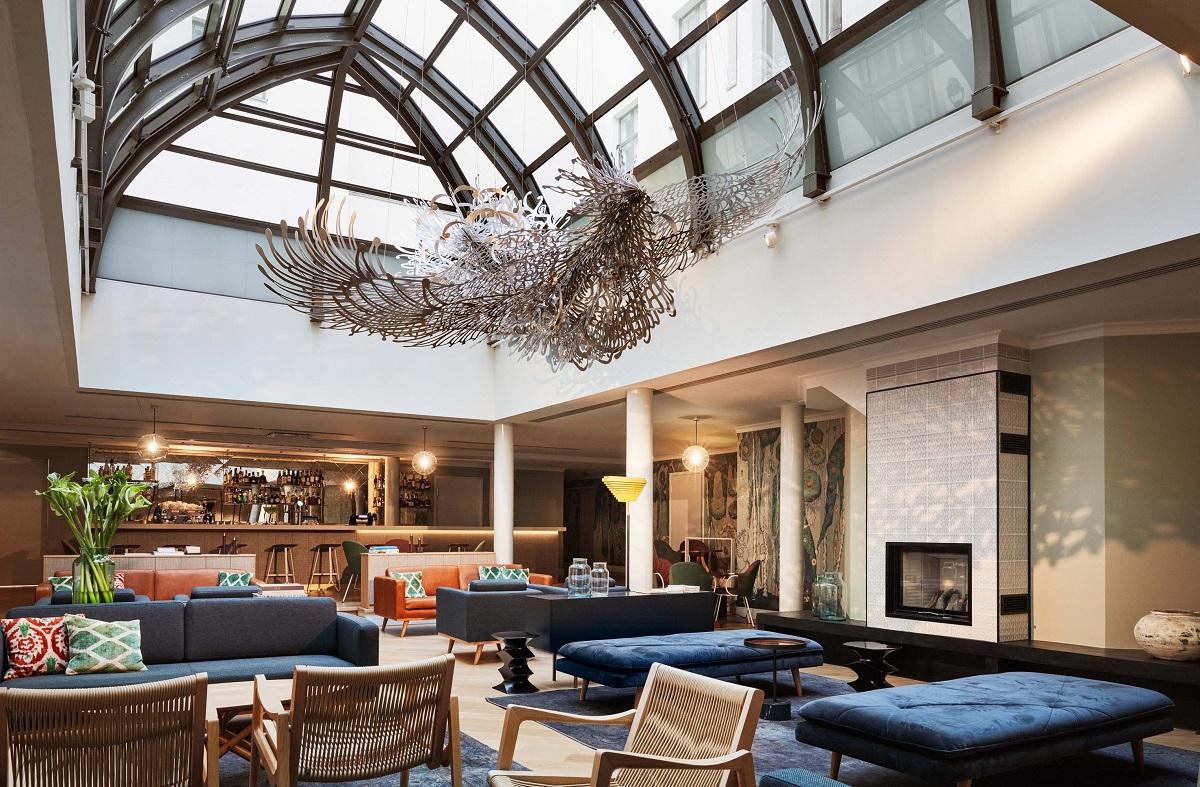 The Glass-Domed Wintergarden Restaurant and Cocktail Lounge