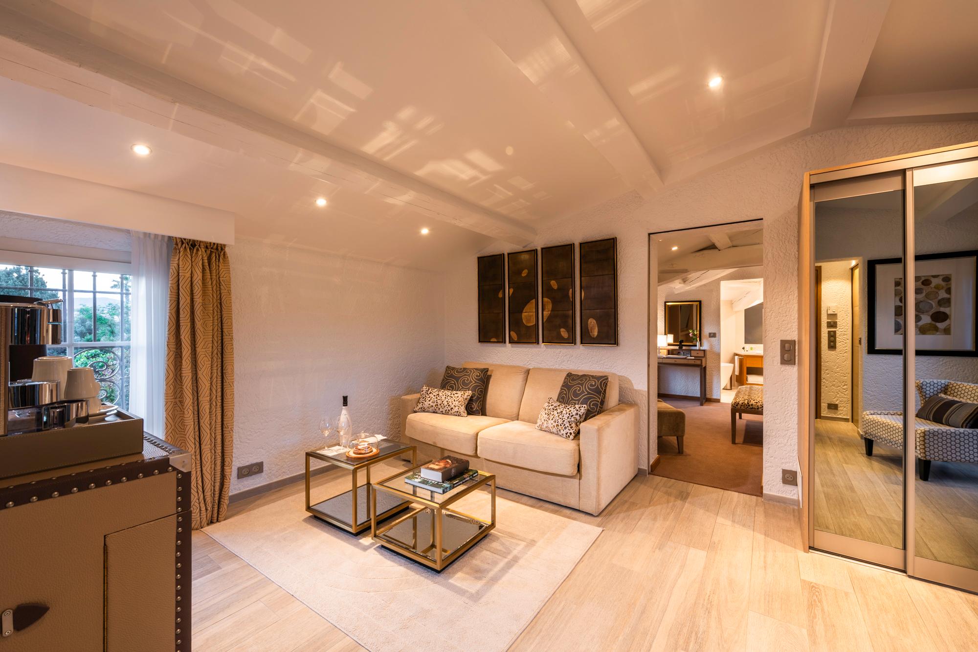 Suite du Roy living salon