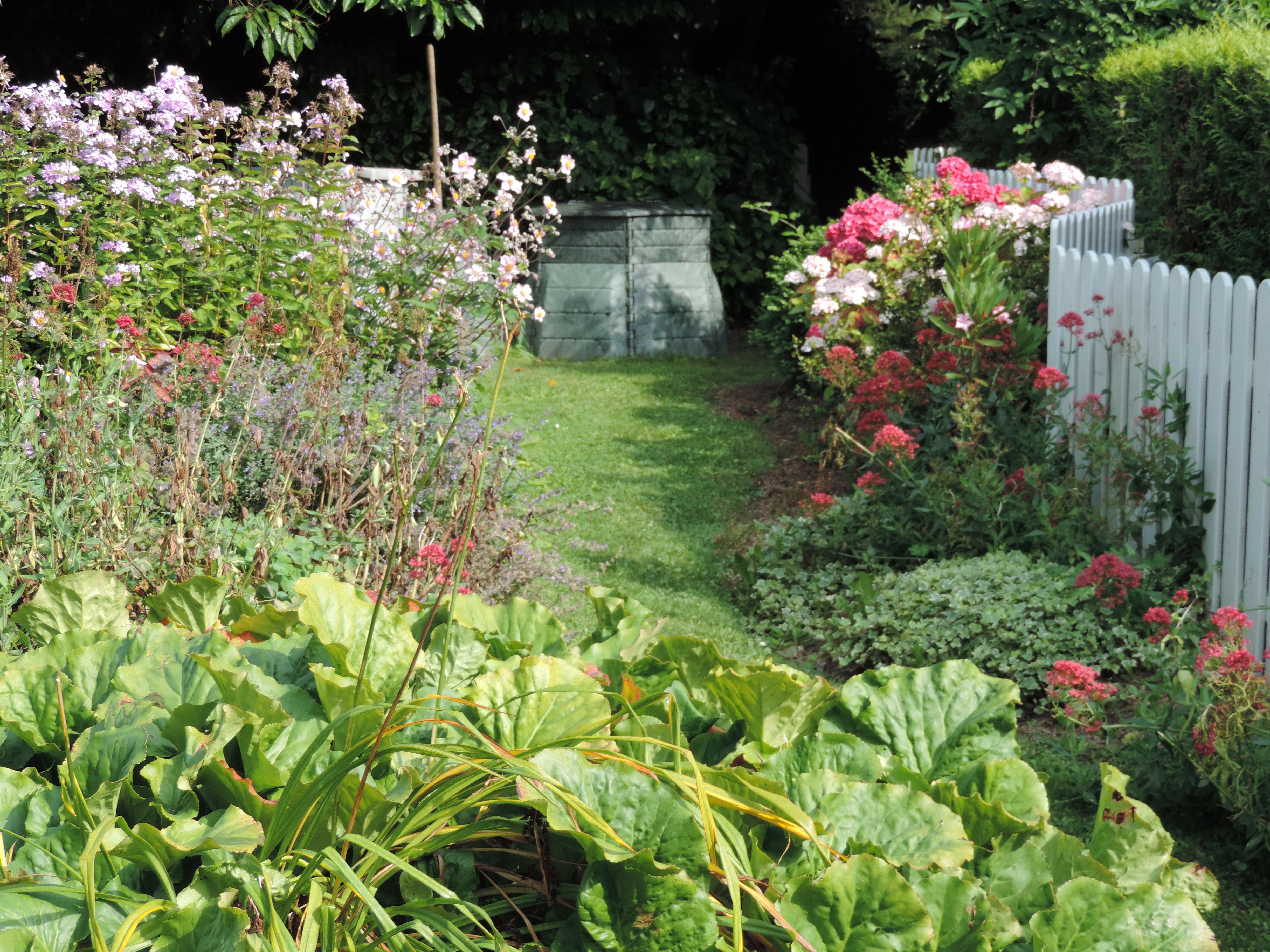 Organic potager kitchen garden and orchard