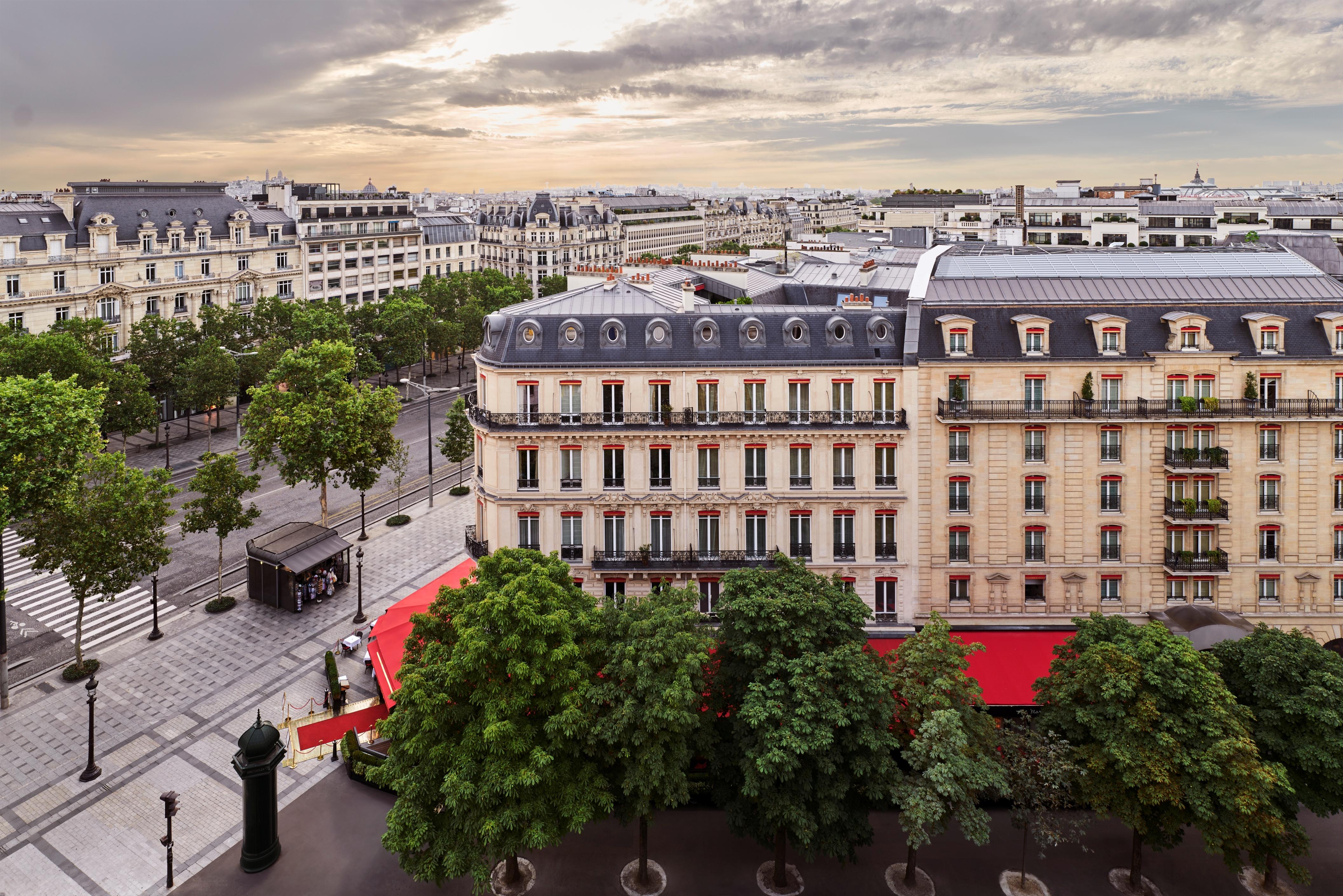 Hotel Barriere Fouquets Paris on Champs-Elysees and George V