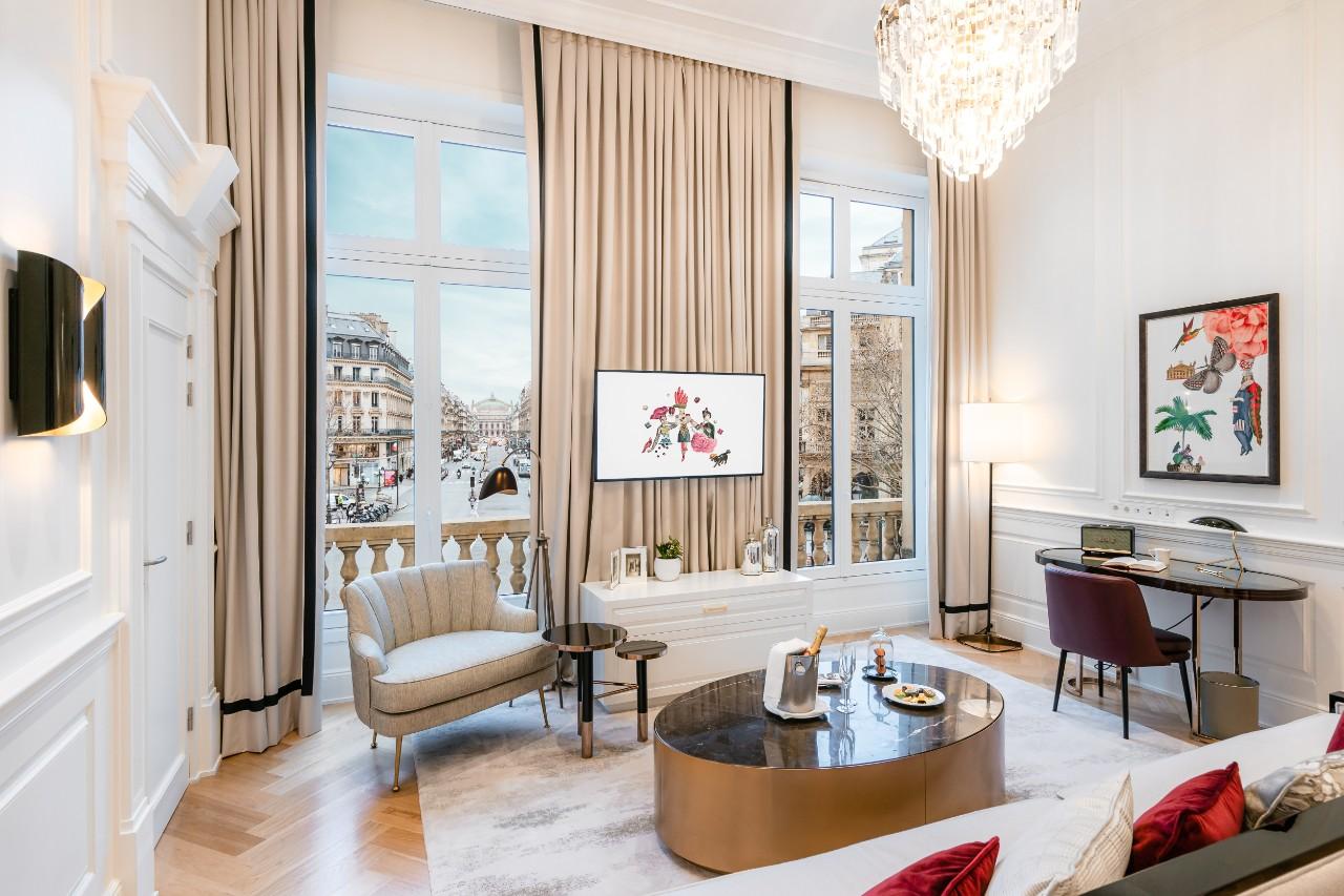 Historic Pissarro Suite living salon