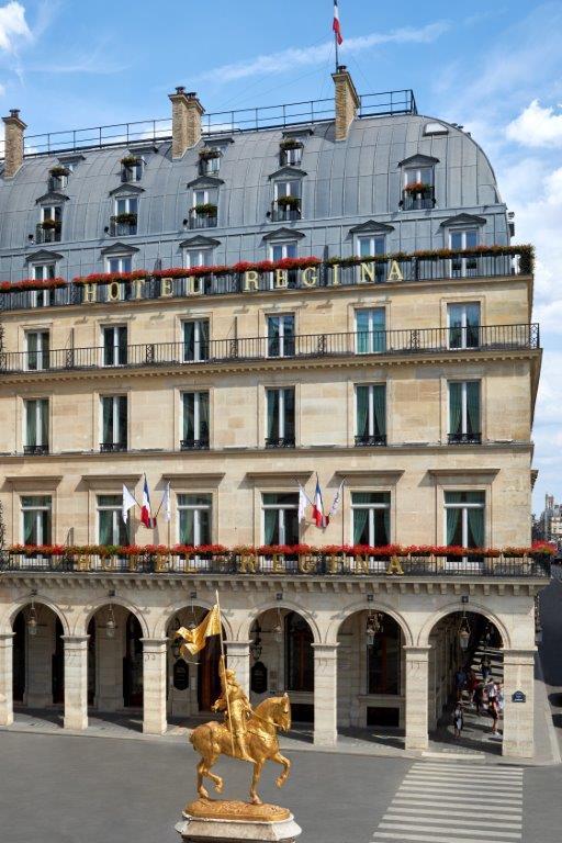 Hotel Regina Louvre historic Belle Époque palace hotel facing the Louvre in Paris