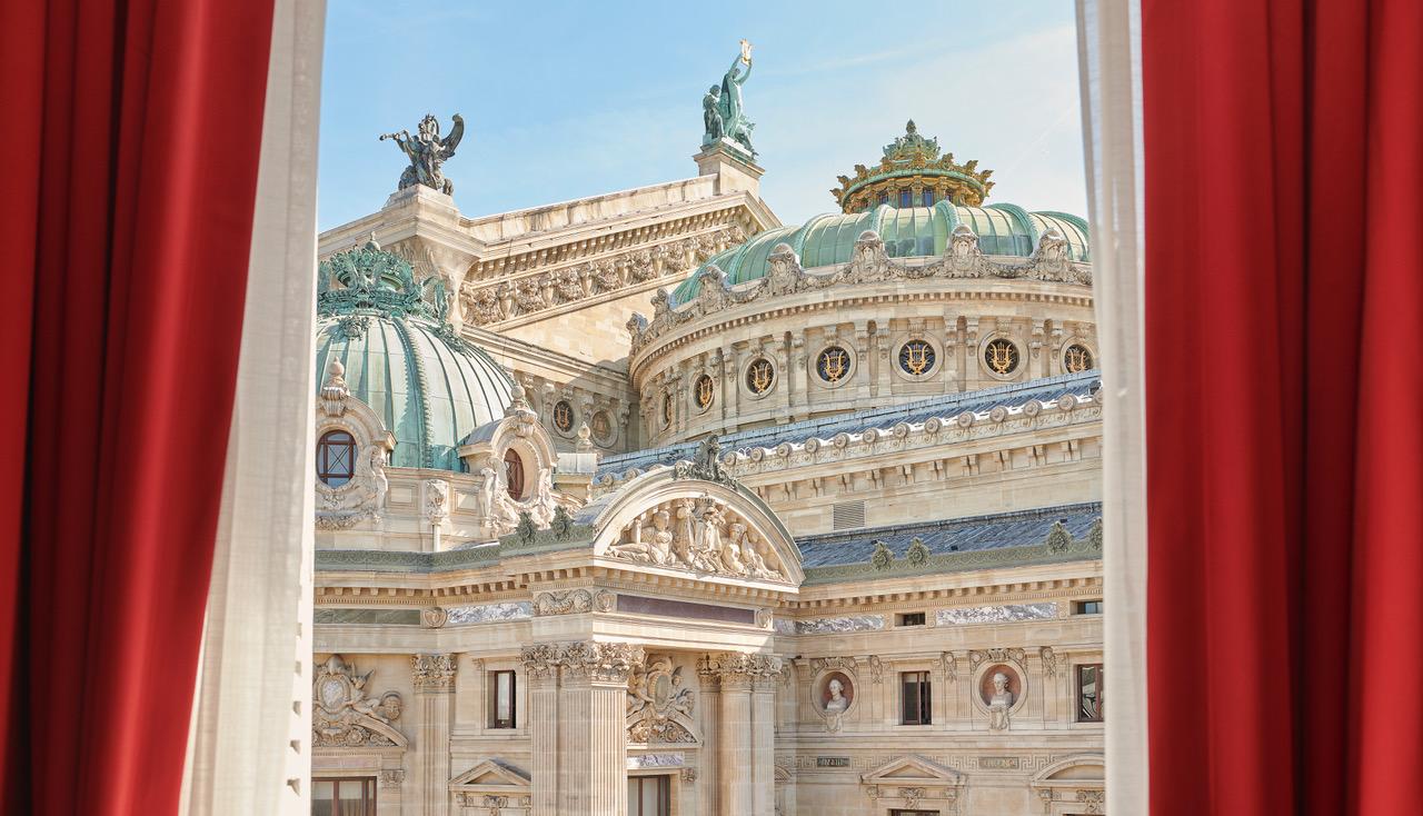 InterContinental Paris Le Grand historic palace directly facing the Palais Garnier