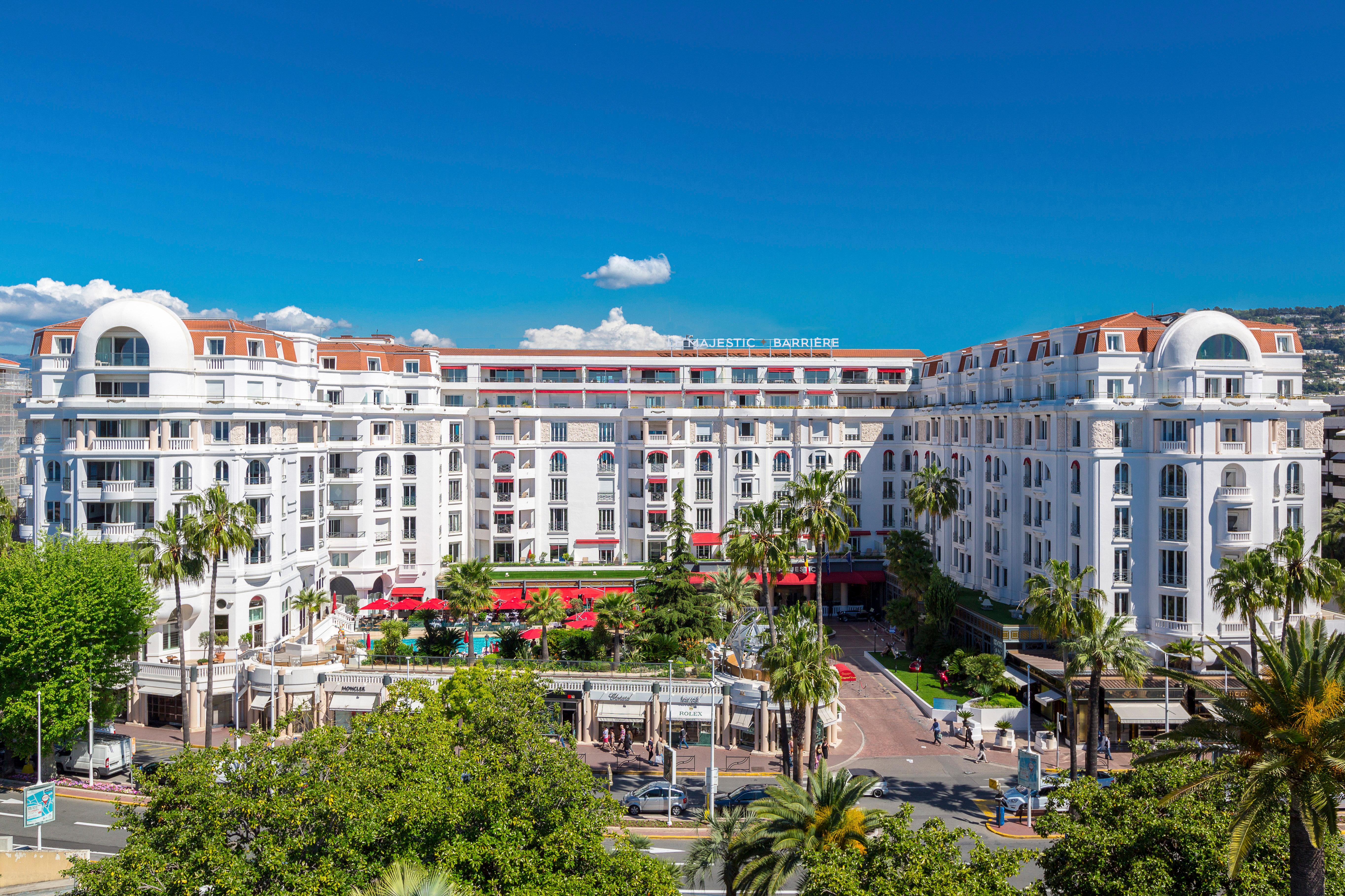 Hotel Barriere Le Majestic Cannes on Boulevard de la Croisette