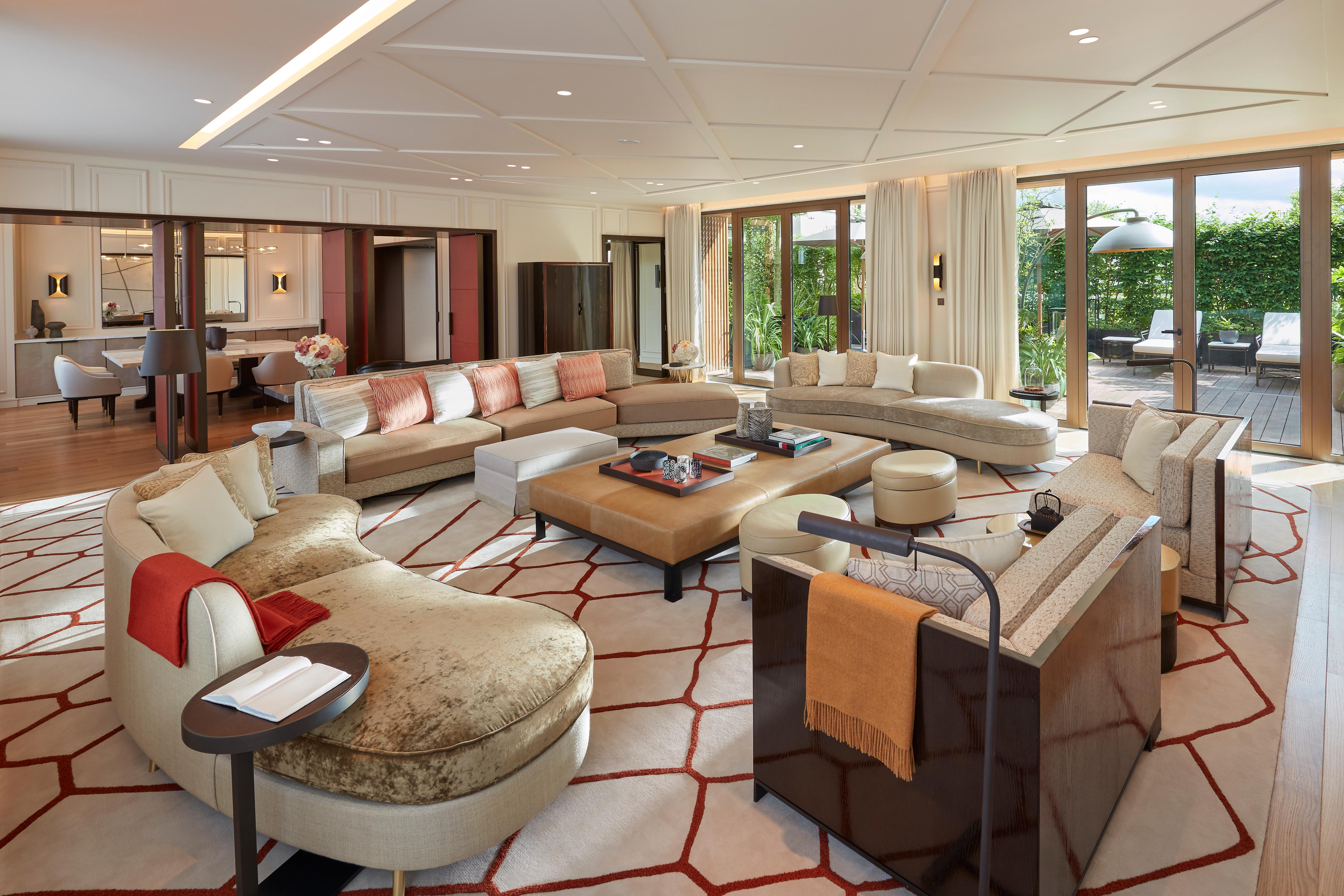 Parisian Terrace Suite Living Salon