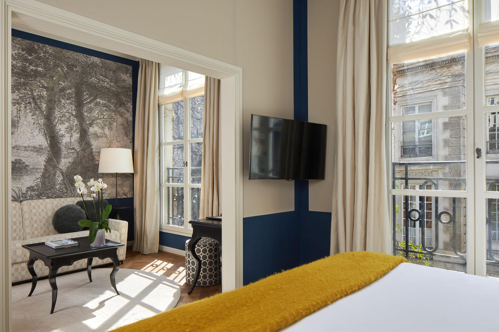 Classic Room interior with Pierre Frey fabrics