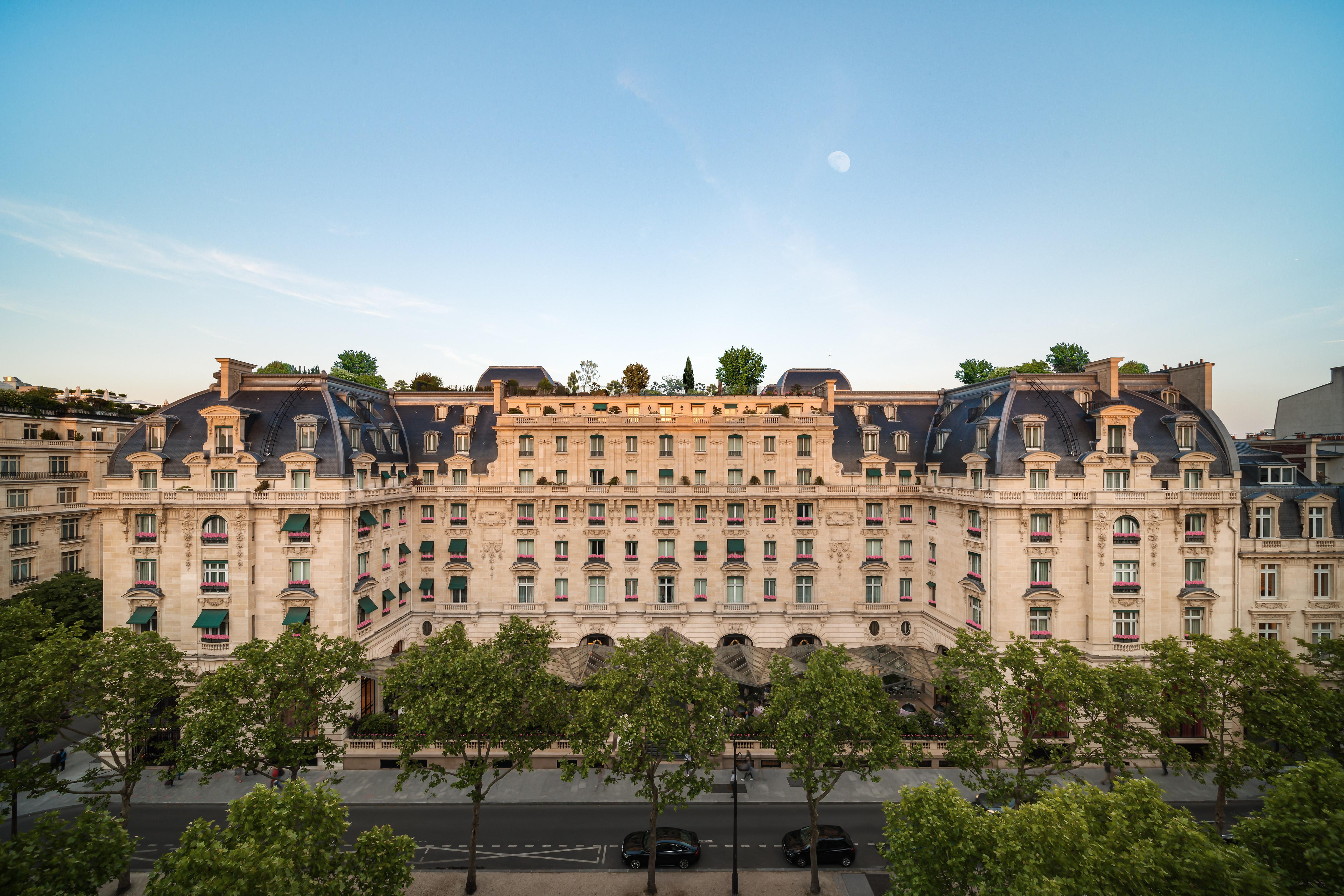 The Peninsula Paris Belle Époque Palace facade on Avenue Kléber, Paris