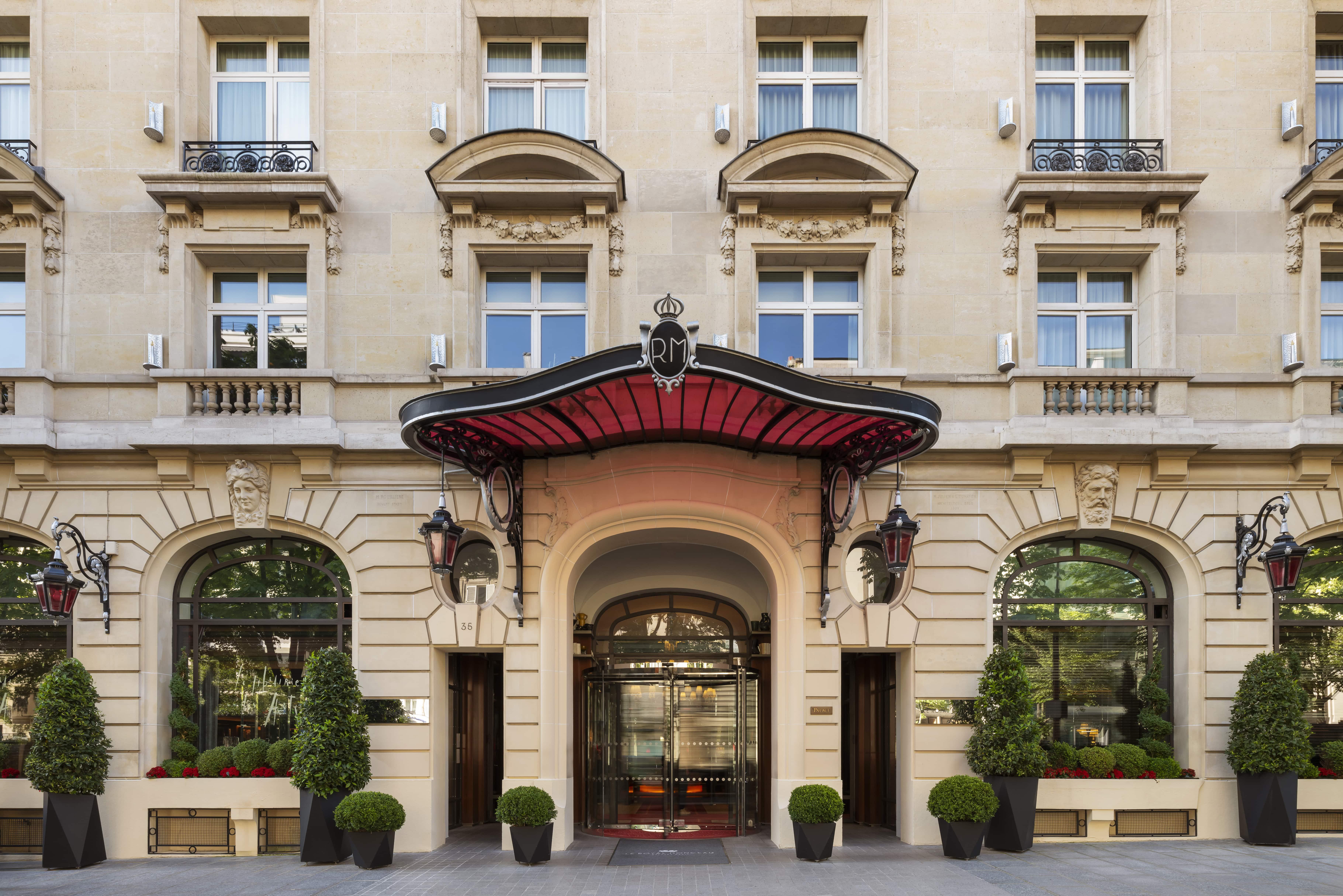 Le Royal Monceau - Raffles Paris iconic palace facade on Avenue Hoche