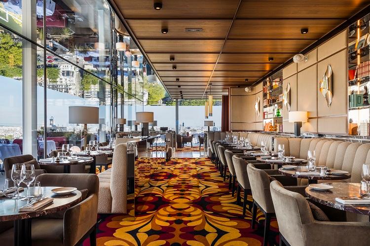 Bonnie Restaurant with Olafur Eliasson Mirrored Ceiling