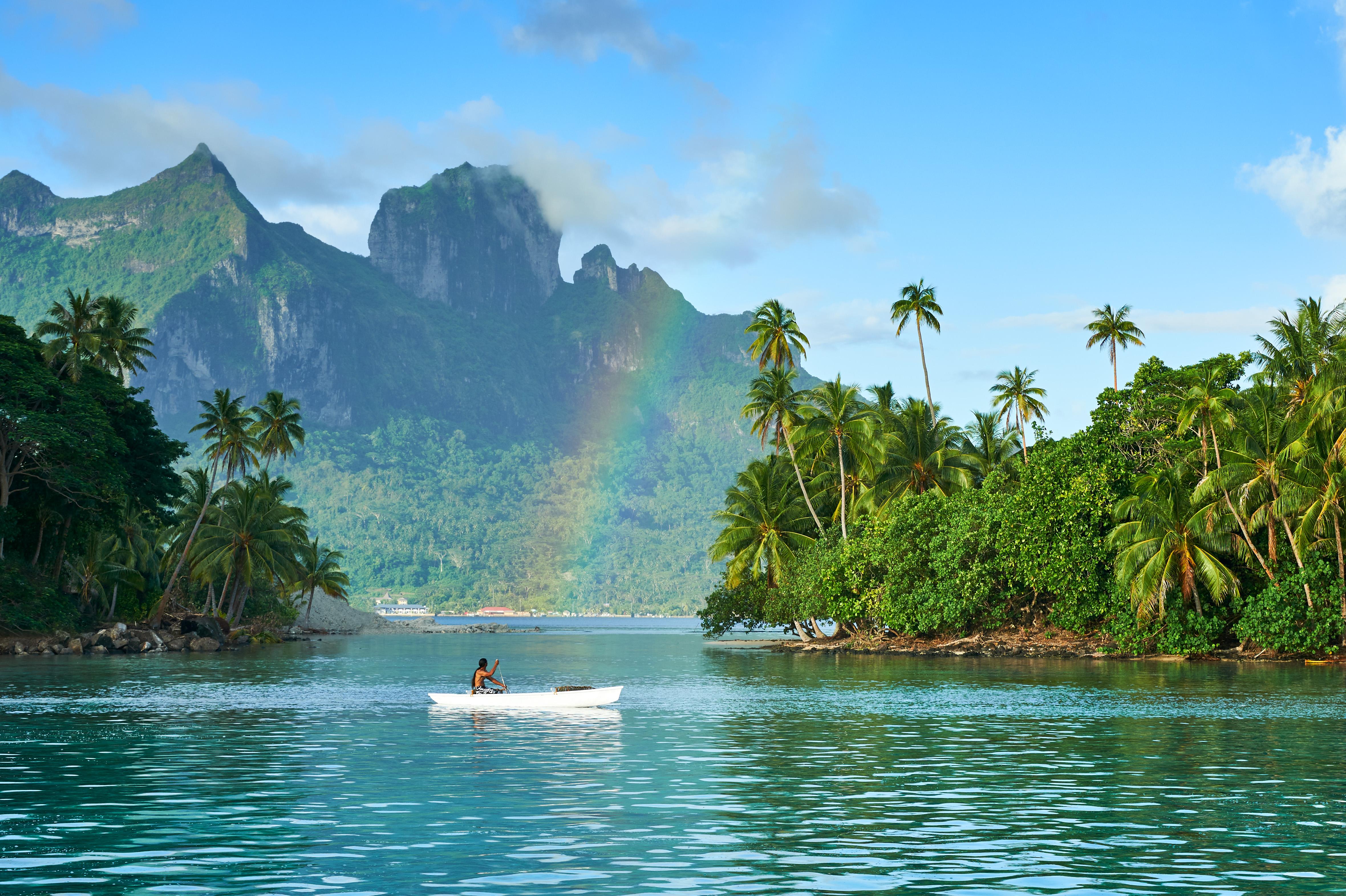 Conrad Bora Bora Nui Lagoon Mountain View