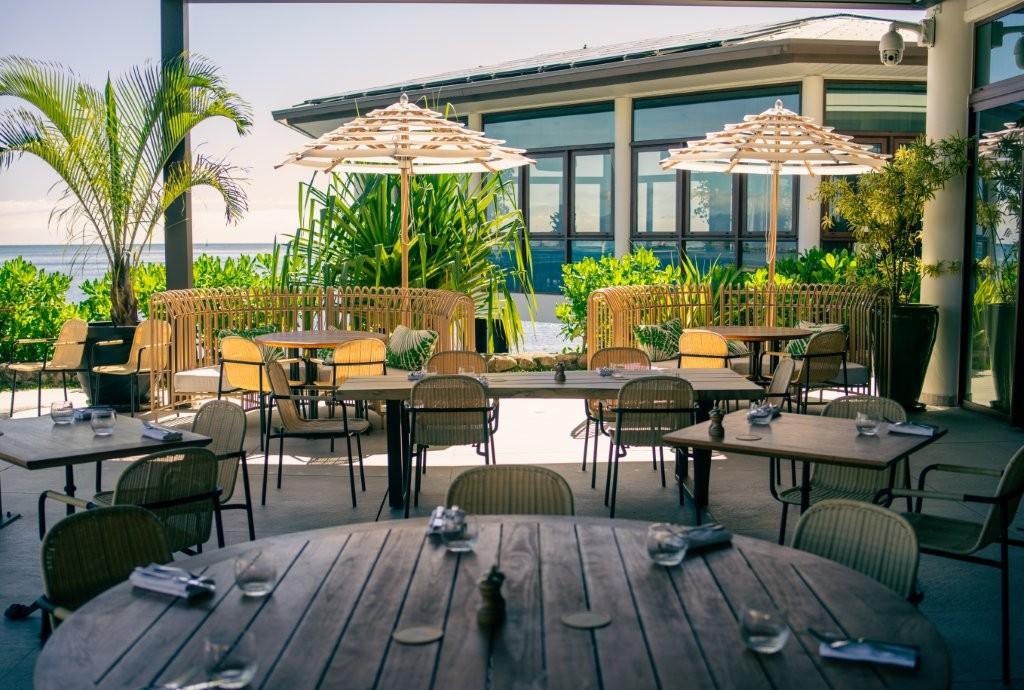 Hilton Hotel Tahiti Taitea Brasserie Exterior