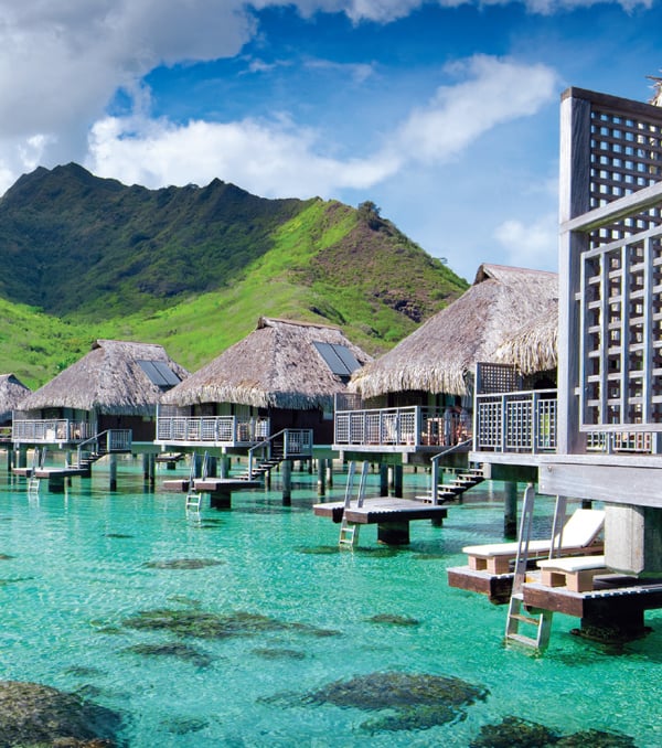 Hilton Moorea Lagoon Resort & Spa luxury resort French Polynesia