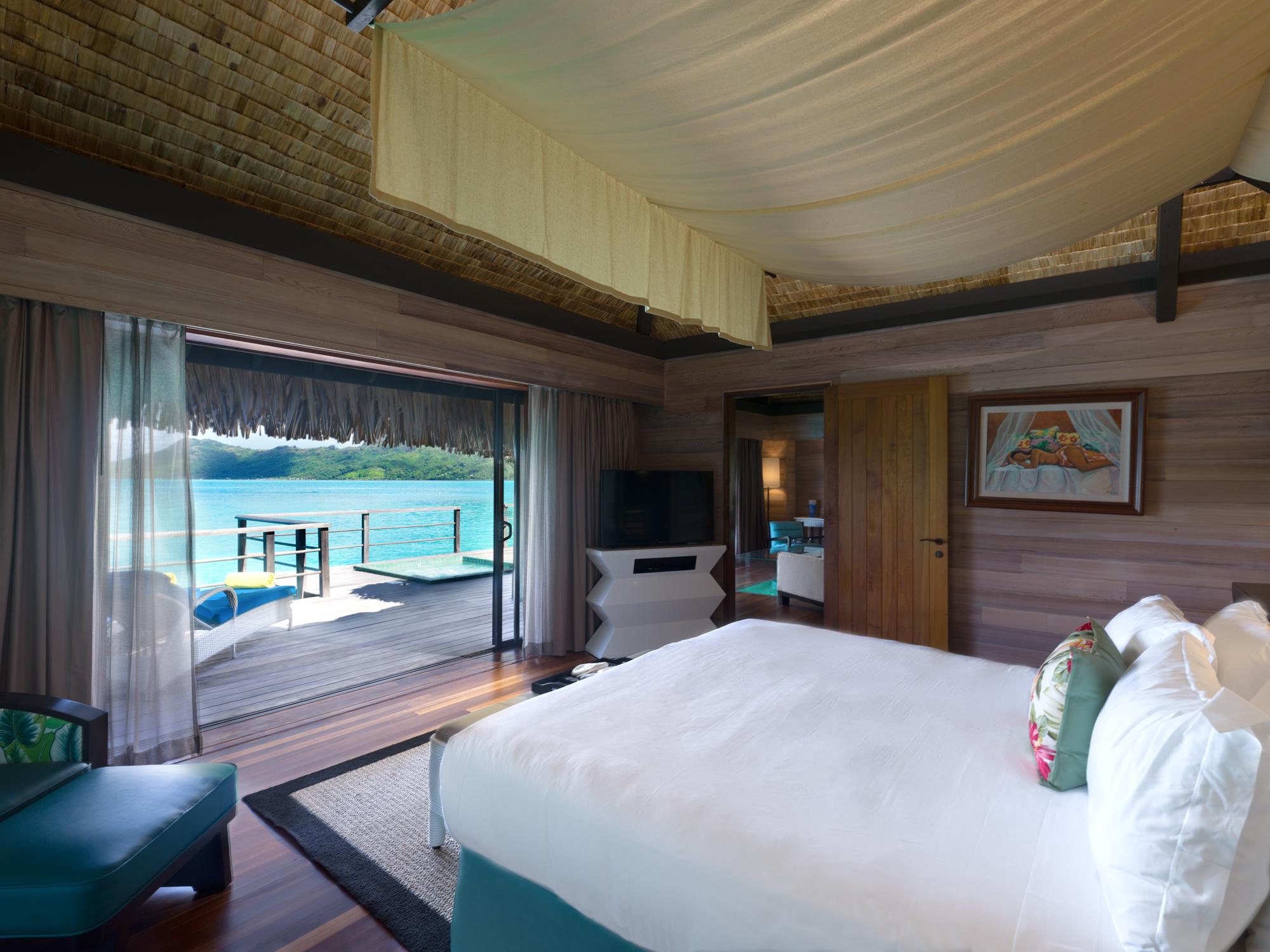 The St. Regis Bora Bora Resort luxury resort French Polynesia