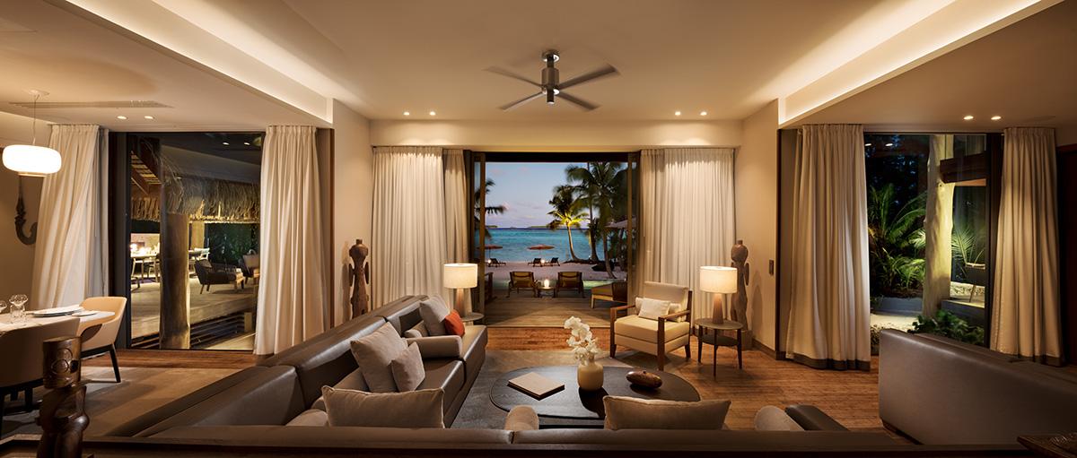 The Brando Teremoana Residence living salon