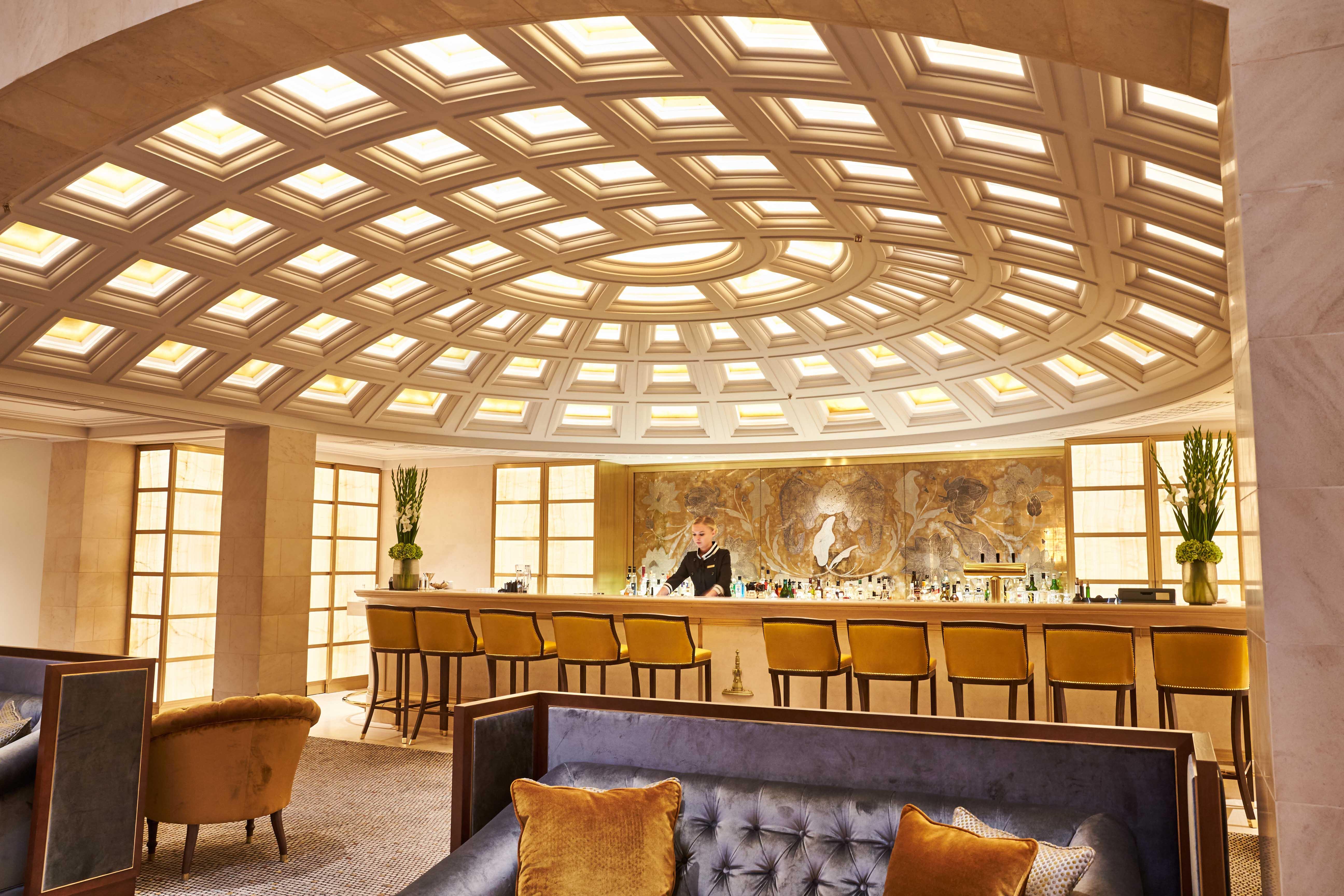 Adlon Lobby Lounge with historic Elephant Fountain and live piano