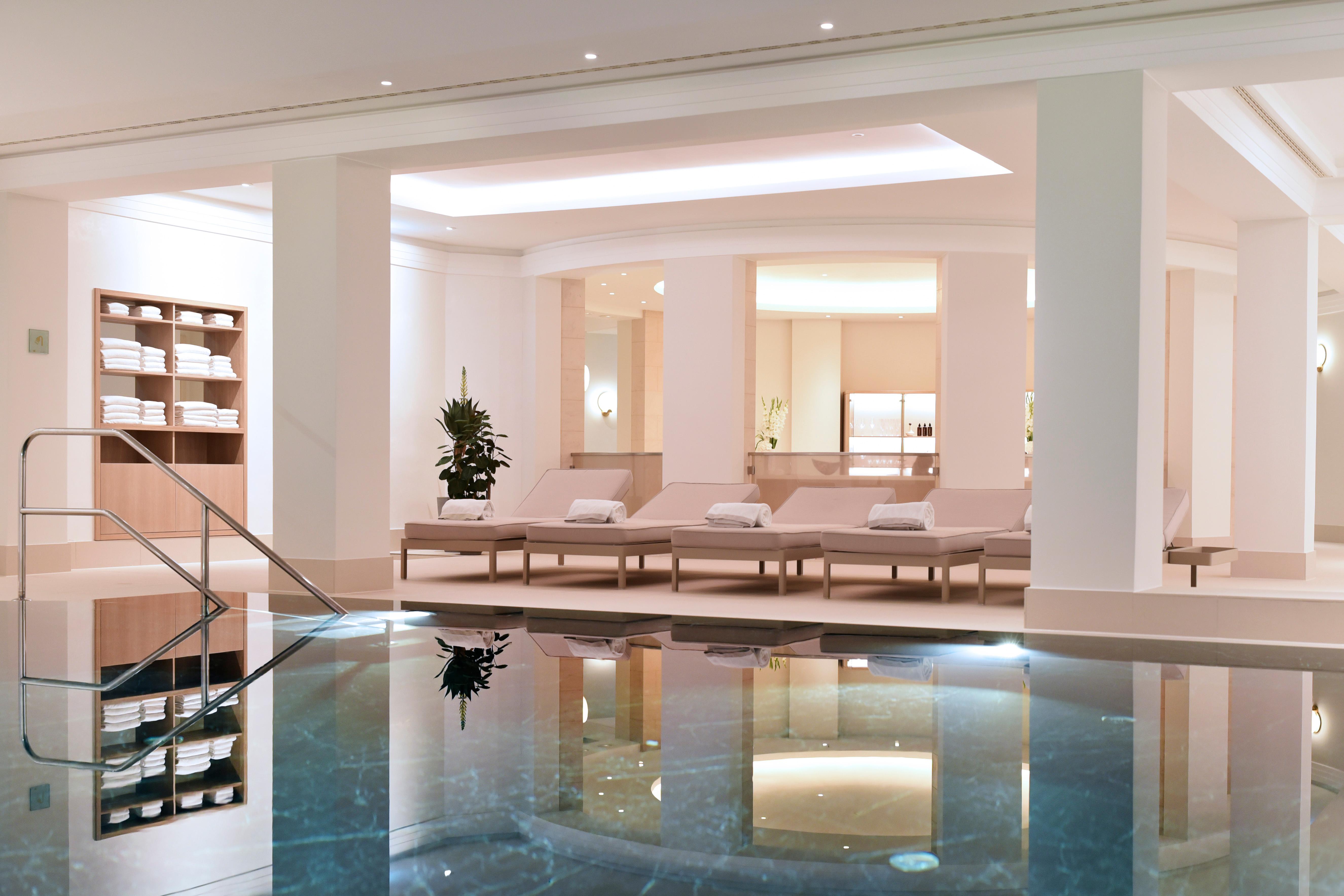 Adlon Spa by Resense Roman-inspired heated indoor swimming pool