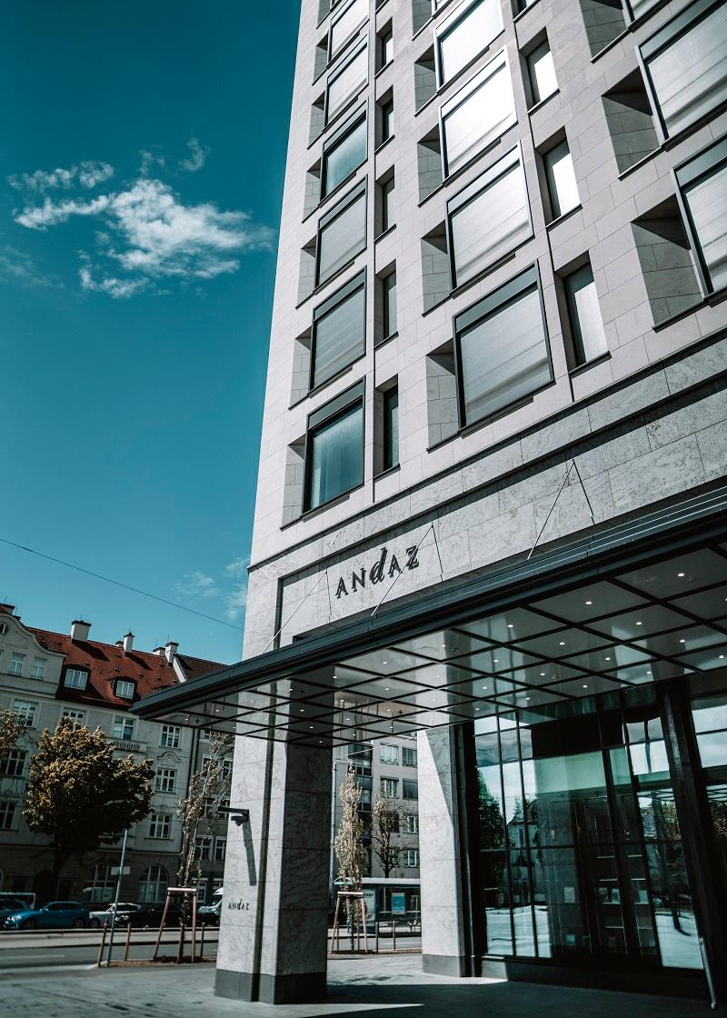 Andaz Munich Schwabinger Tor contemporary luxury hotel exterior