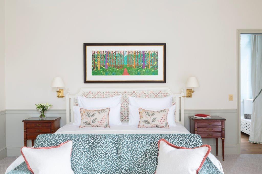 Deluxe Park Room with classic bespoke furnishings and park views