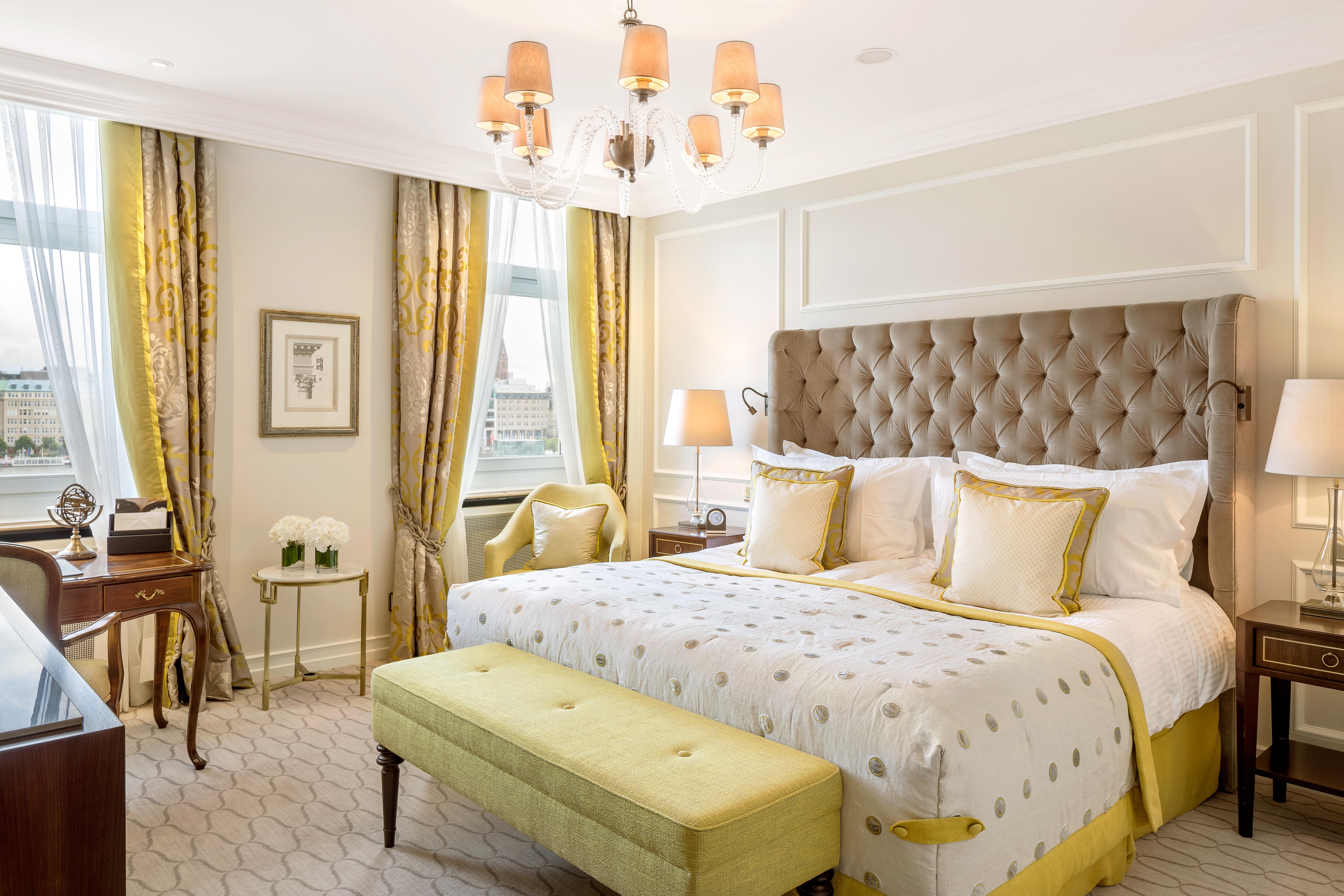 Deluxe Lake View Double Room designed in bespoke French elegance