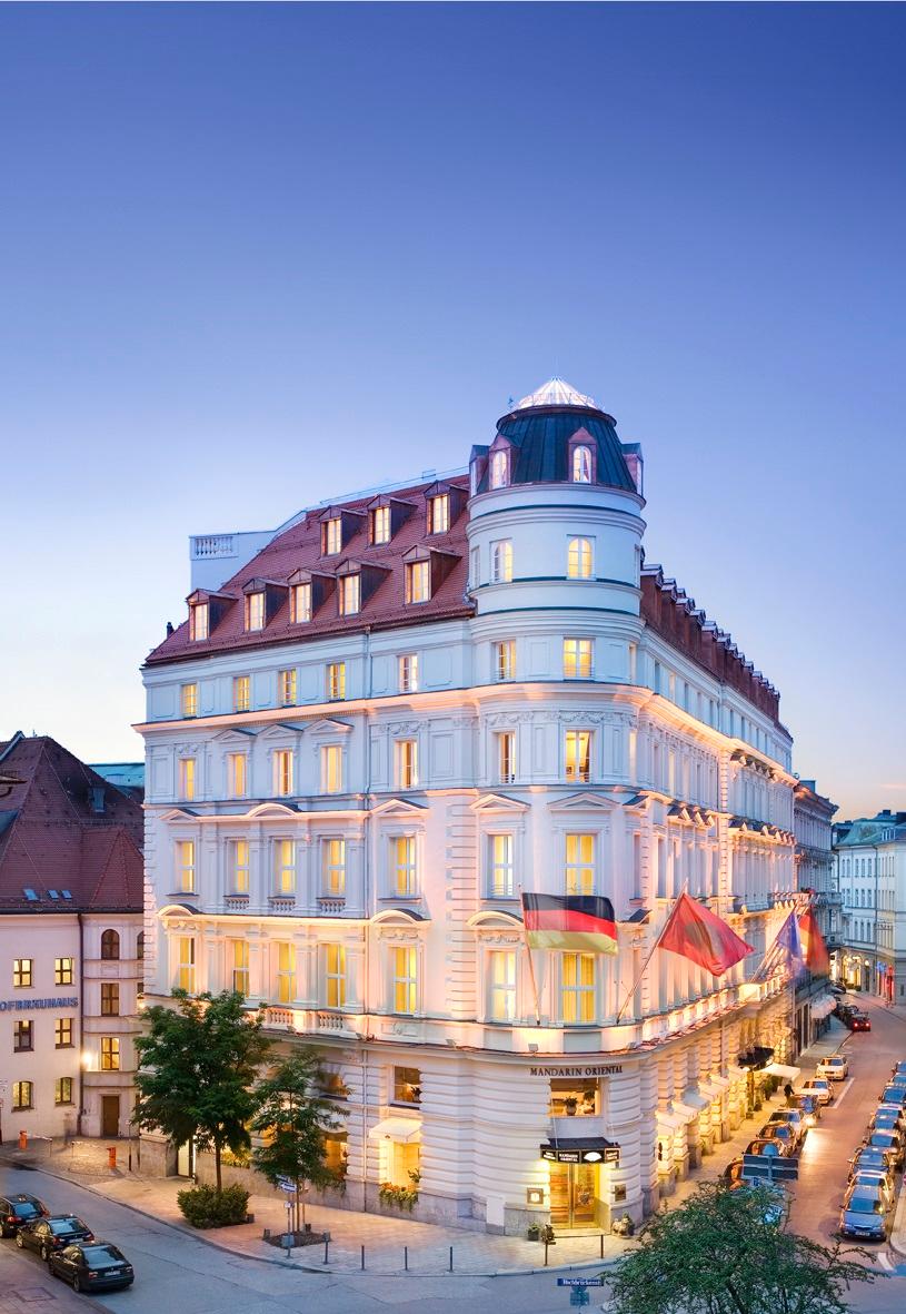 Mandarin Oriental Munich historic Old Town luxury boutique facade