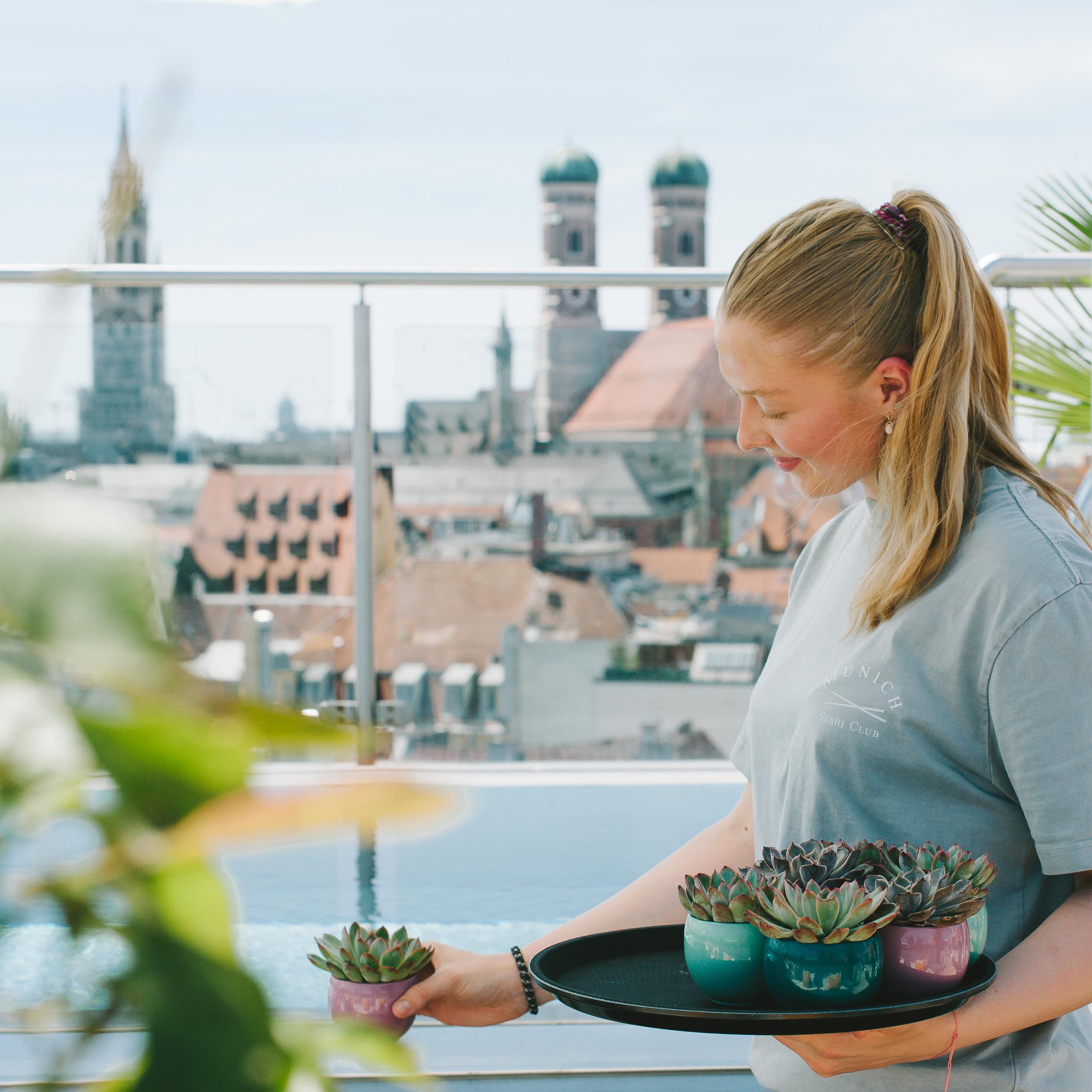 Mandarin Oriental Munich Heated Rooftop Pool