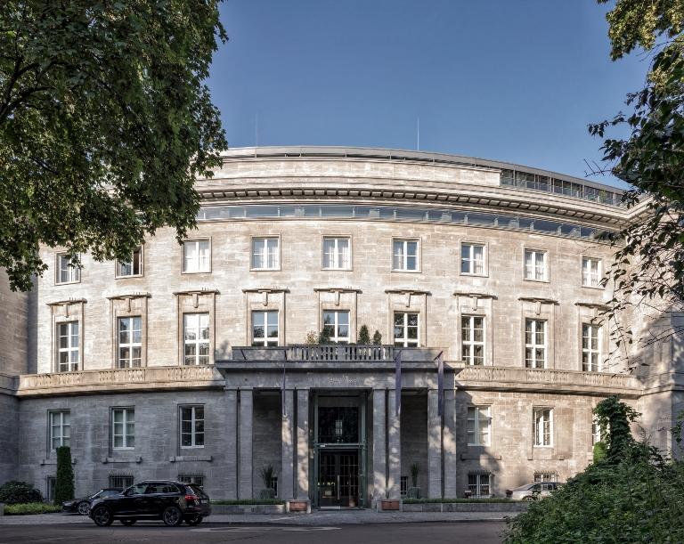 SO/ Berlin Das Stue 1930s Danish Embassy facade in Tiergarten