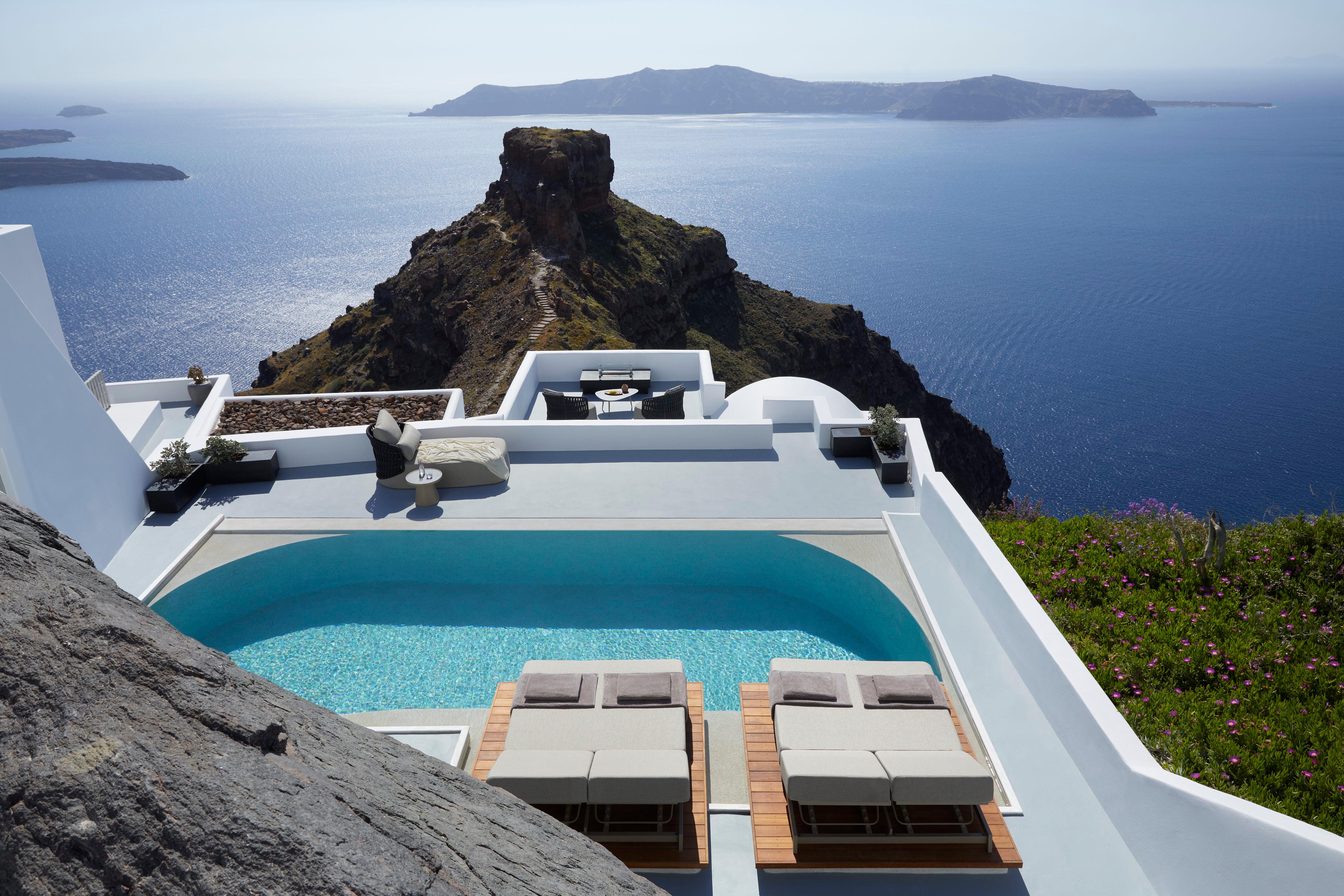 The Villa at Grace Hotel Private Terrace and Sunset Deck
