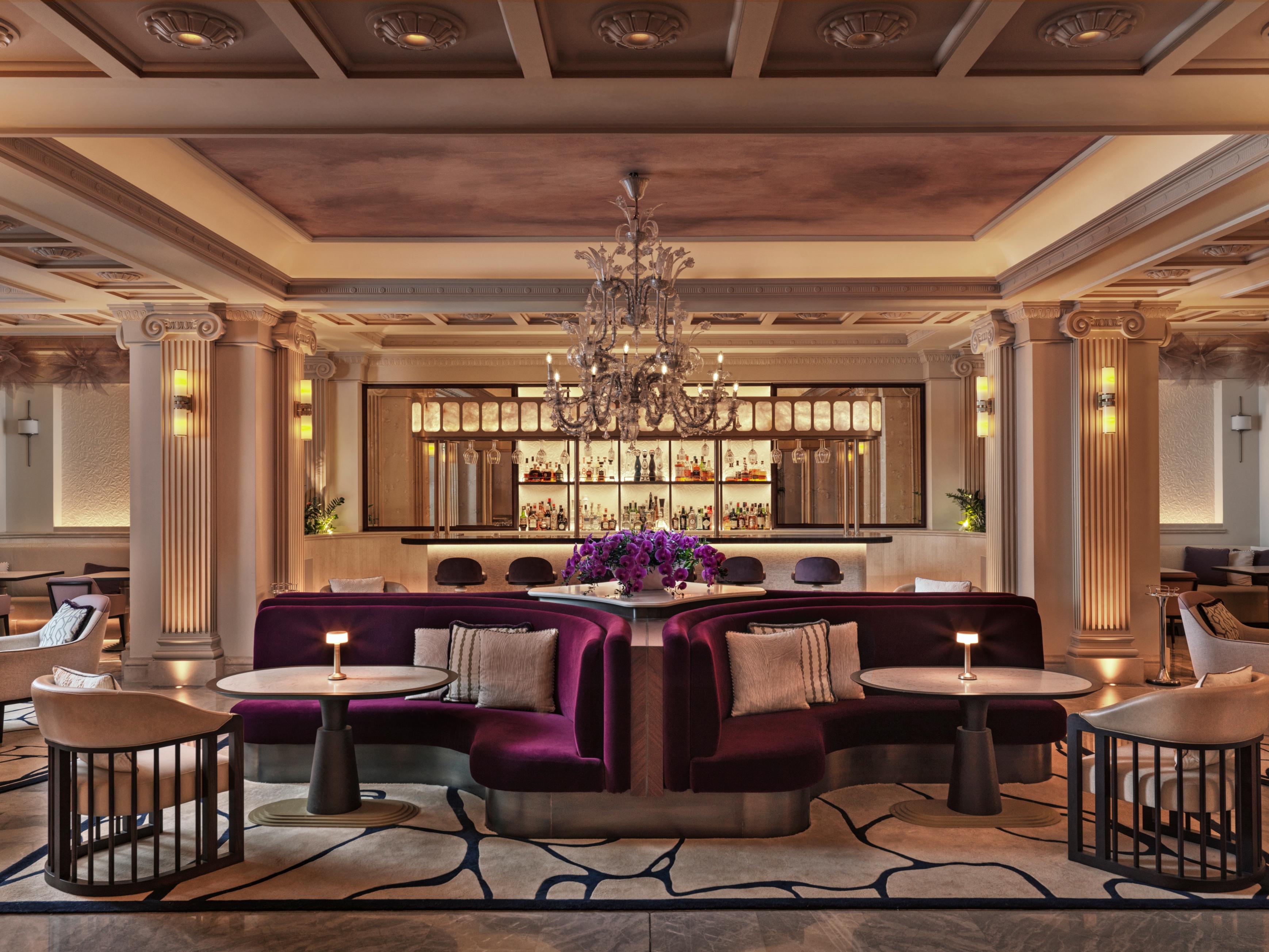 George The Lobby Bar Sophisticated Cocktail Lounge at King George Athens