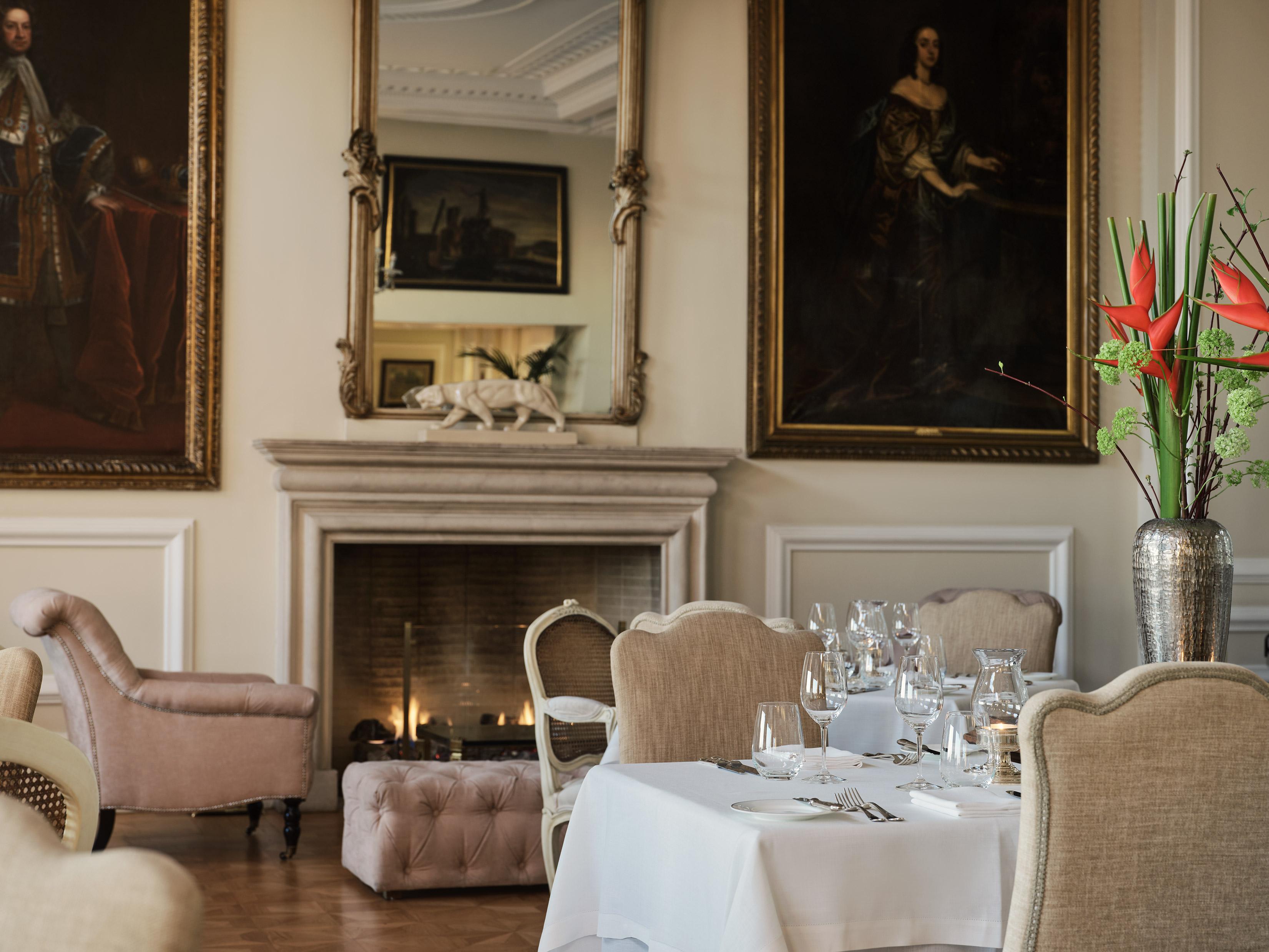 Michelin-Starred Tudor Hall Restaurant on the 7th Floor Overlooking the Parthenon