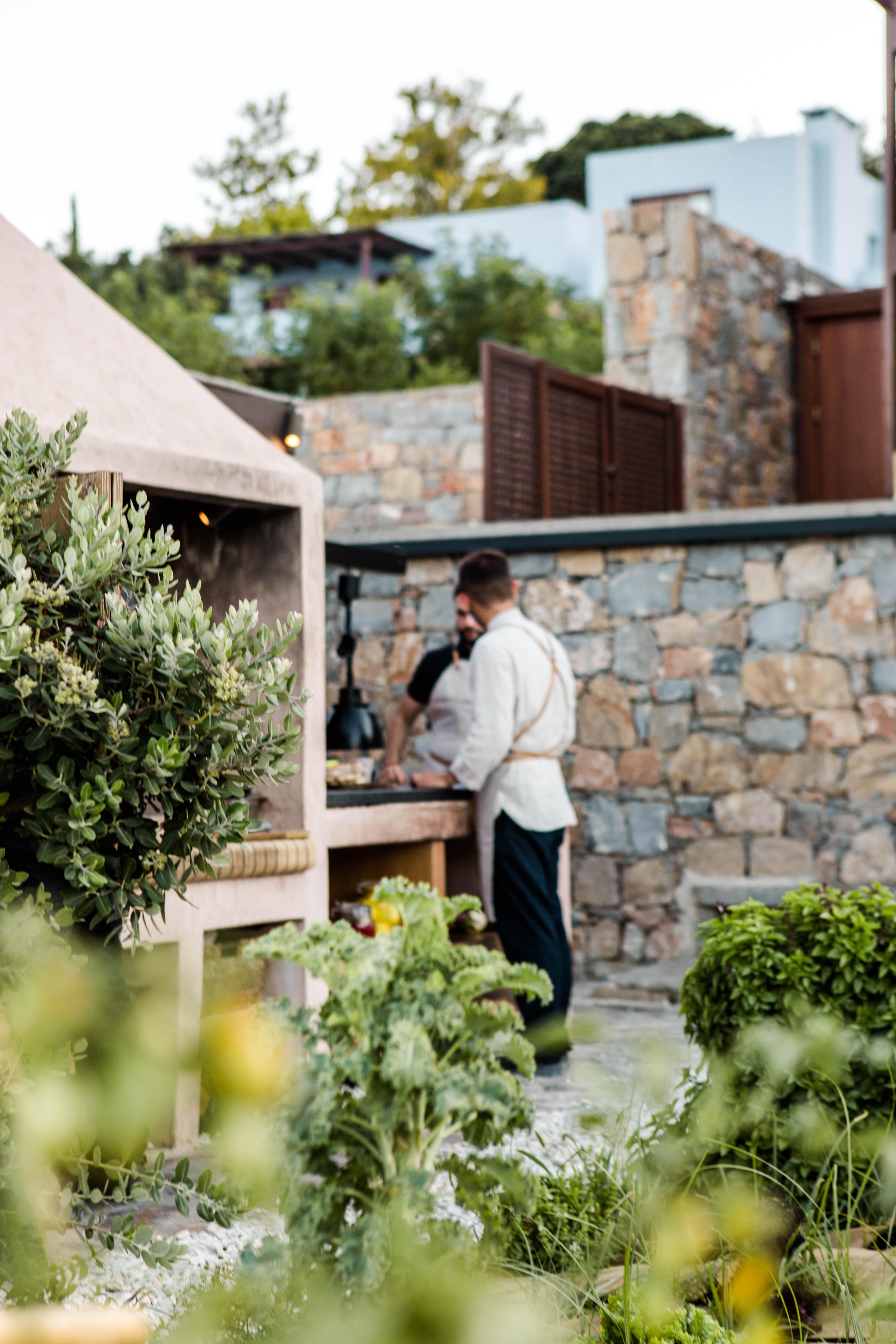 Anthos Restaurant Farm-to-Table Gastronomy & Organic Garden Setting
