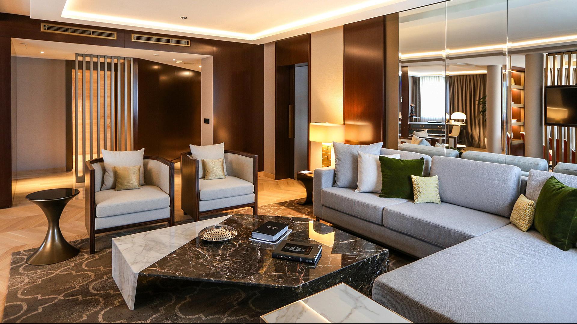 Presidential Suite Corvinus Grand Living Room