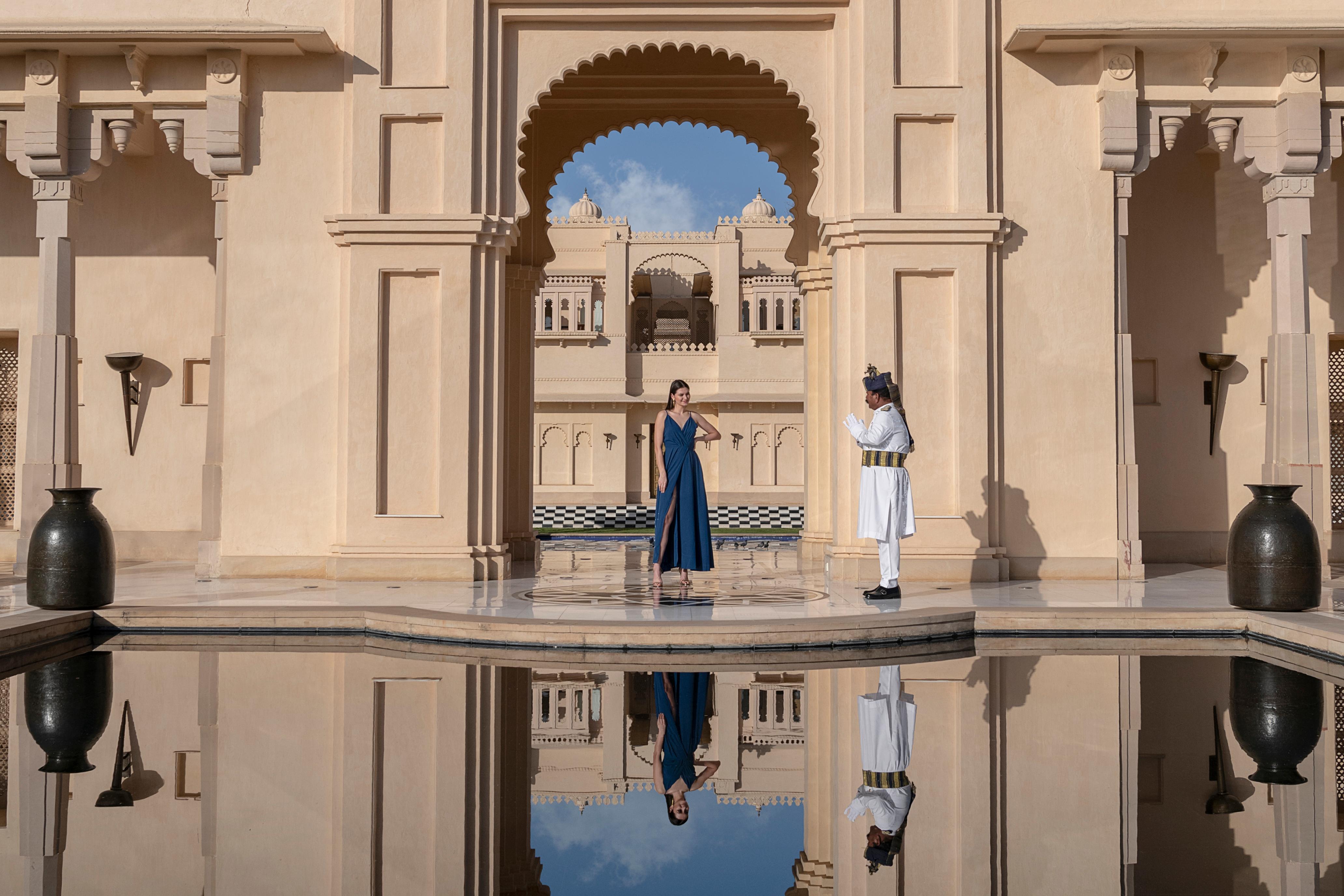 Grand Royal Mewari Arrival Courtyard
