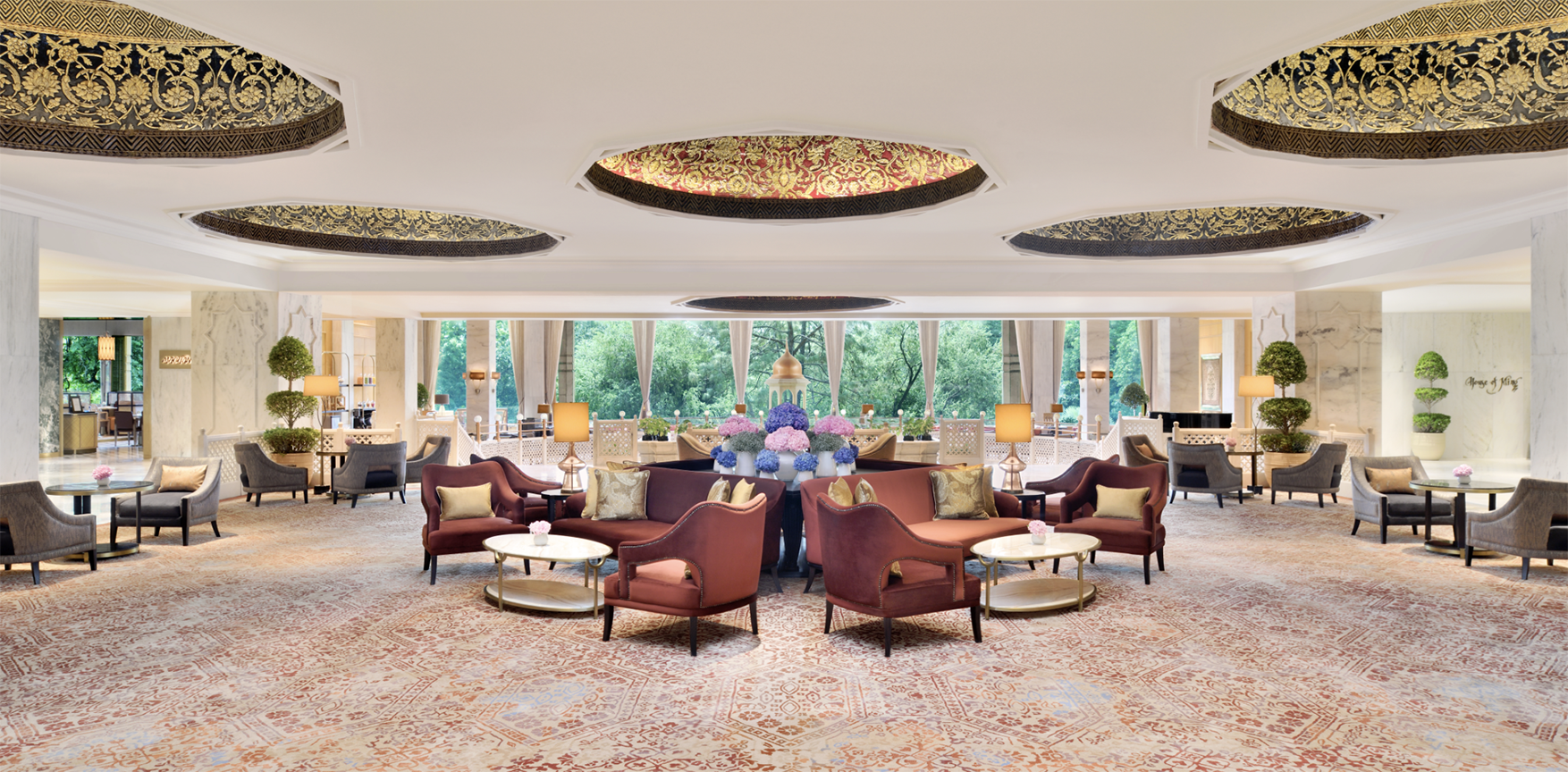 Grand Lobby and Hand-Painted Dome