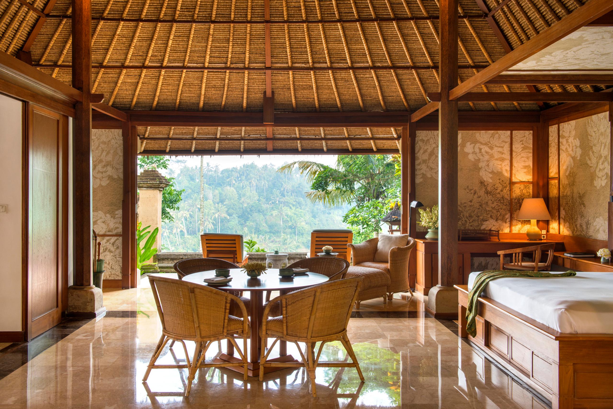 Valley Pavilion Bedroom and Verandah