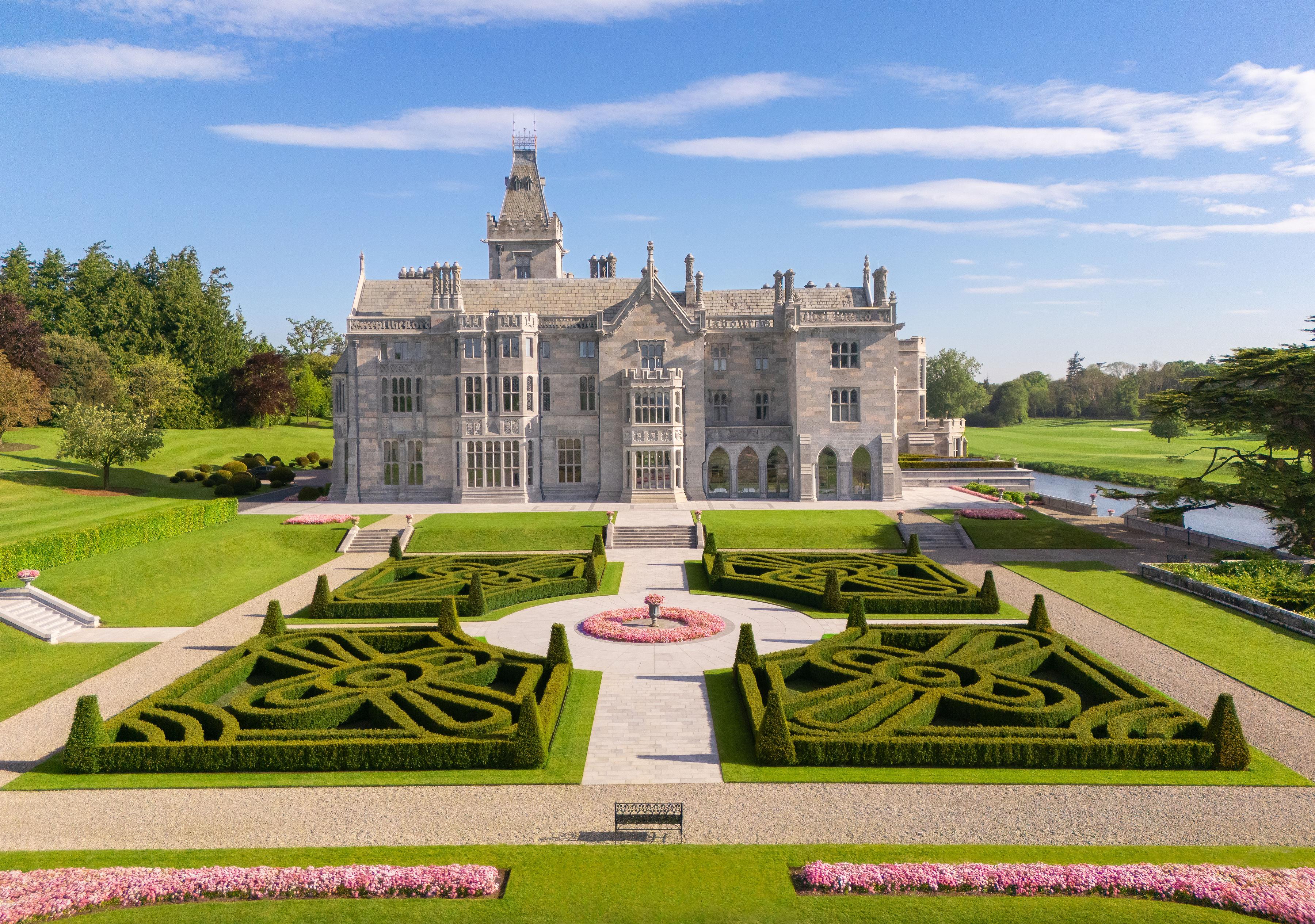 Adare Manor 19th-Century Neo-Gothic Manor House and Sweeping 840-Acre Country Estate in Co. Limerick