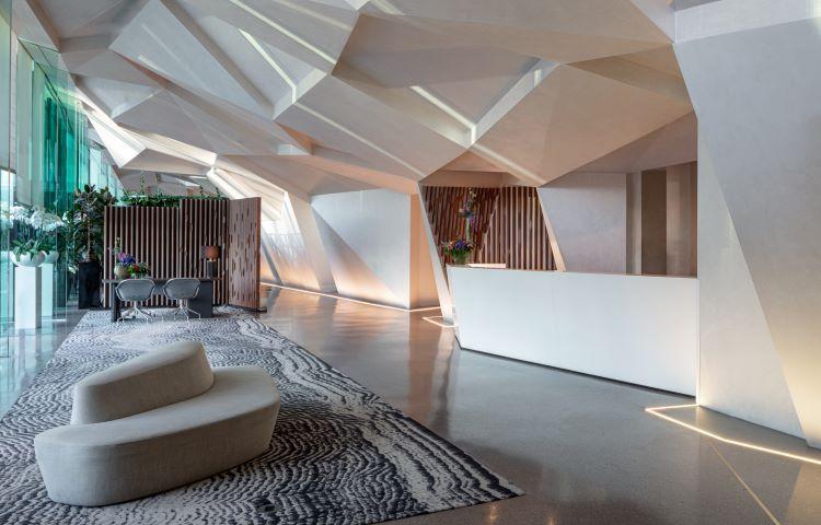Anantara The Marker Modern Geometric Atrium Lobby